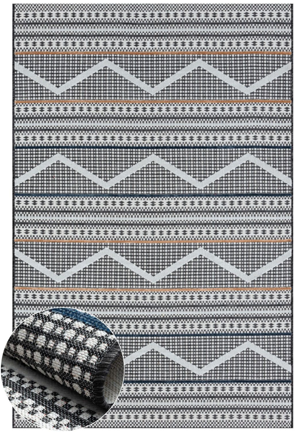 Myflair Möbel & Accessoires Vloerkleed Schaduw voorraadopruiming modern ontwerp, geschikt voor buiten, balkon, terras