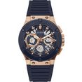 guess multifunctioneel horloge gw0487g4 blauw
