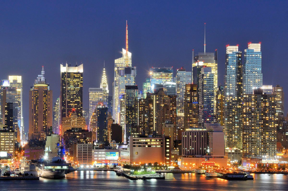 Papermoon Fotobehang Manhattan skyline