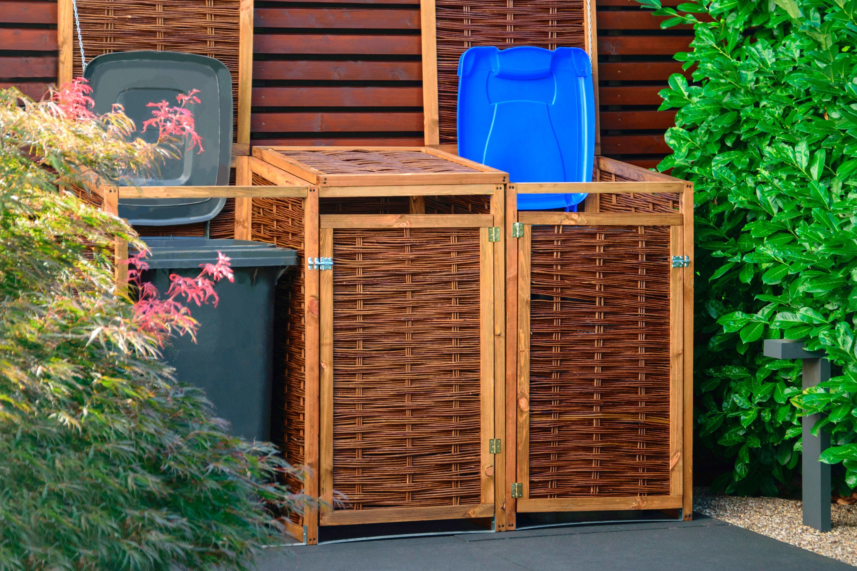 dobar Container ombouw 2x 240 l, bxdxh: 137x83x132 cm