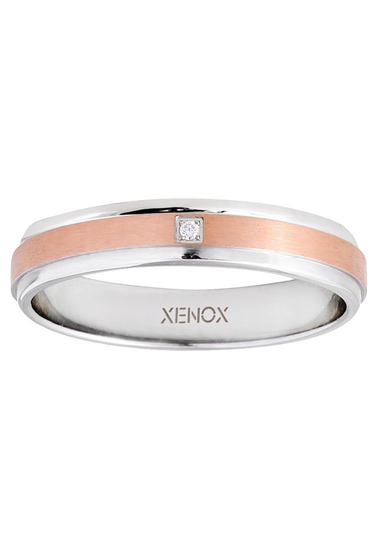 XENOX Partnerring XENOX & FRIENDS, X2545, X2546 naar keuze met of zonder zirkoontjes