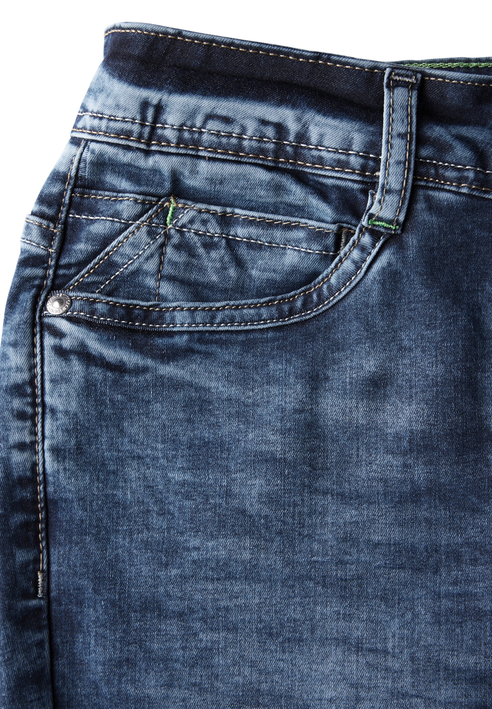 Cecil 5-pocket jeans Stijl Scarlett enkelvrij, met stretch