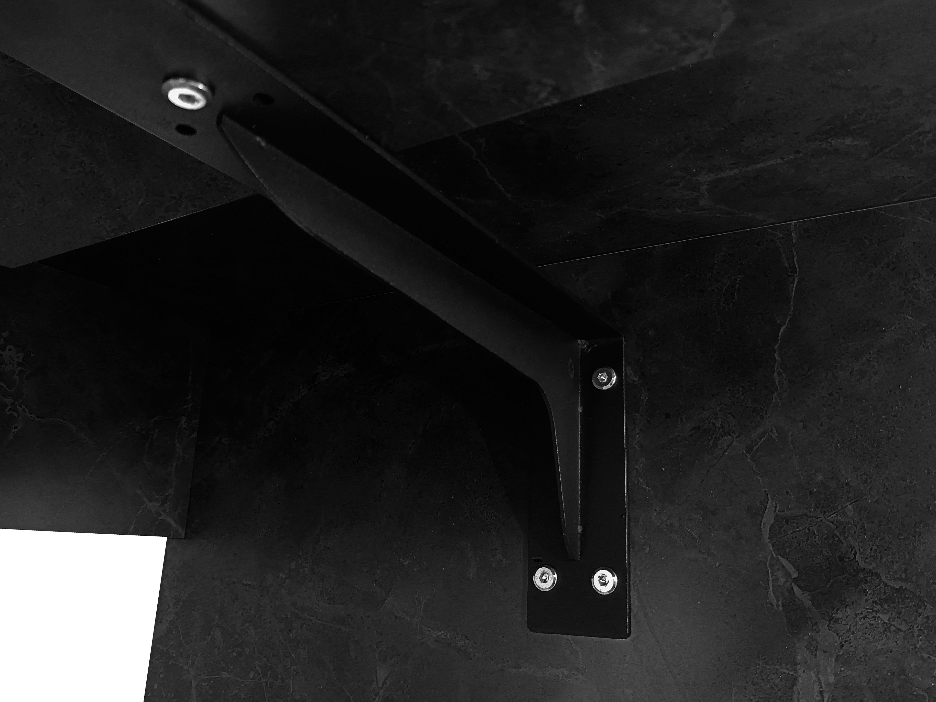 Places of Style Bureau Lopar, hoekbureau , rolbaar tafel-element, ruime werkruimte, hoek 180x129 cm
