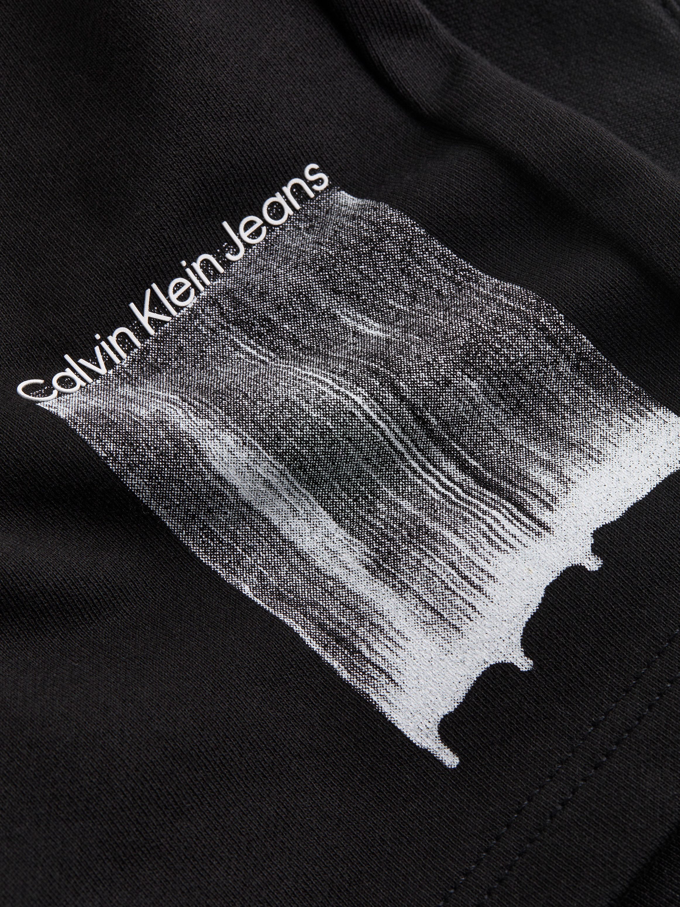 Calvin Klein Sweatshort BRUSH STROKE GRAPHIC SHORTS