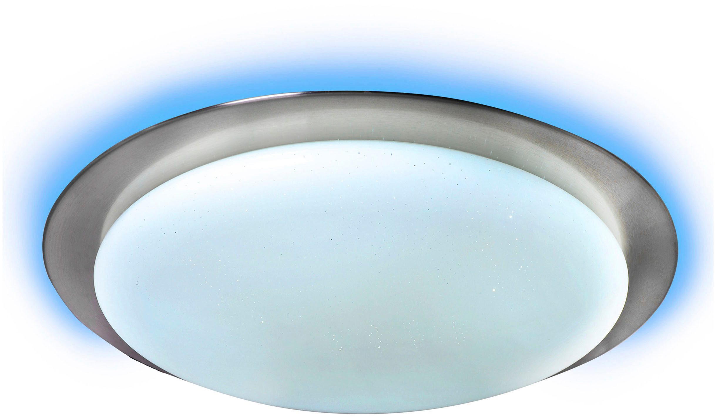 näve Led-plafondlamp Triëst Lampenkap kristaleffect, nachtlampje, CCT, RGB-frameverlichting, dimbaar (1 stuk)