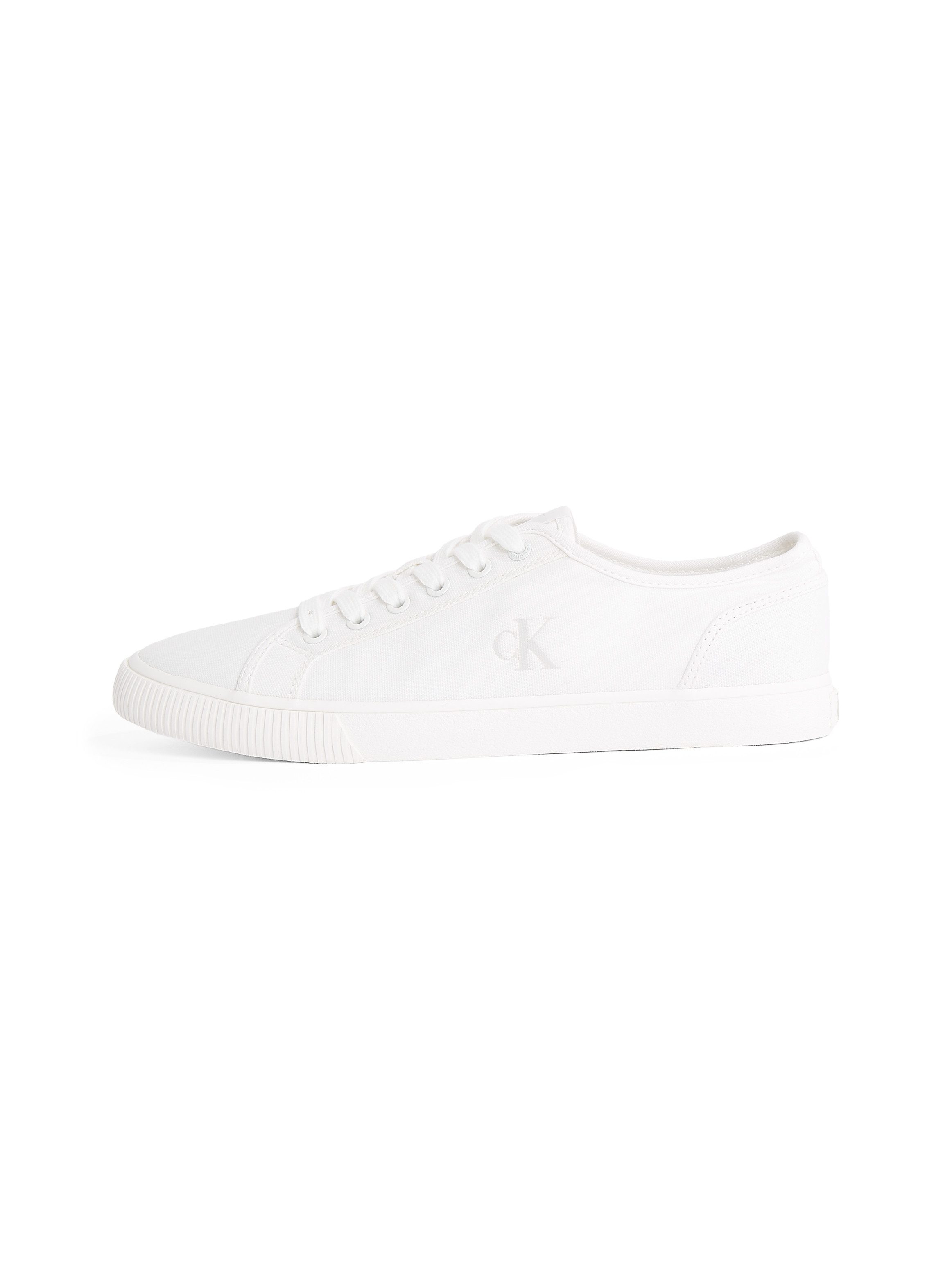 Calvin Klein Sneakers ESS VULC LOW MG CANVAS , veterschoenen, lage schoen, vrijetijdsschoen in klassieke look