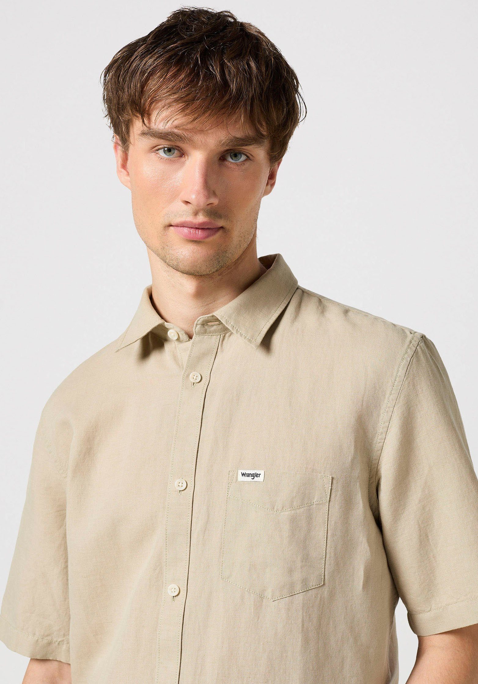 Wrangler Overhemd met korte mouwen