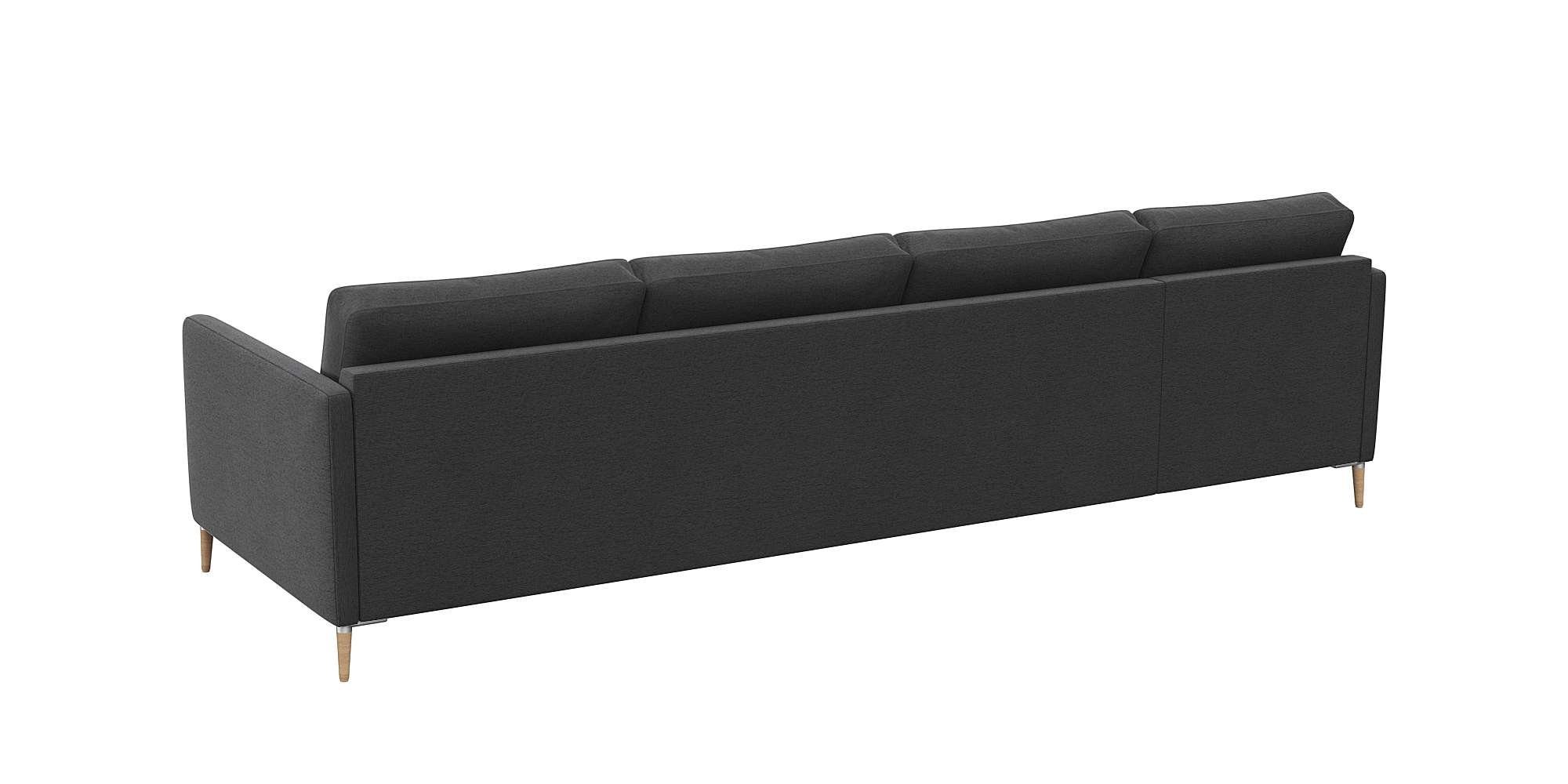 FLEXLUX Hoekbank Fiore, super zitcomfort door koudschuim in de zitting, L-vorm