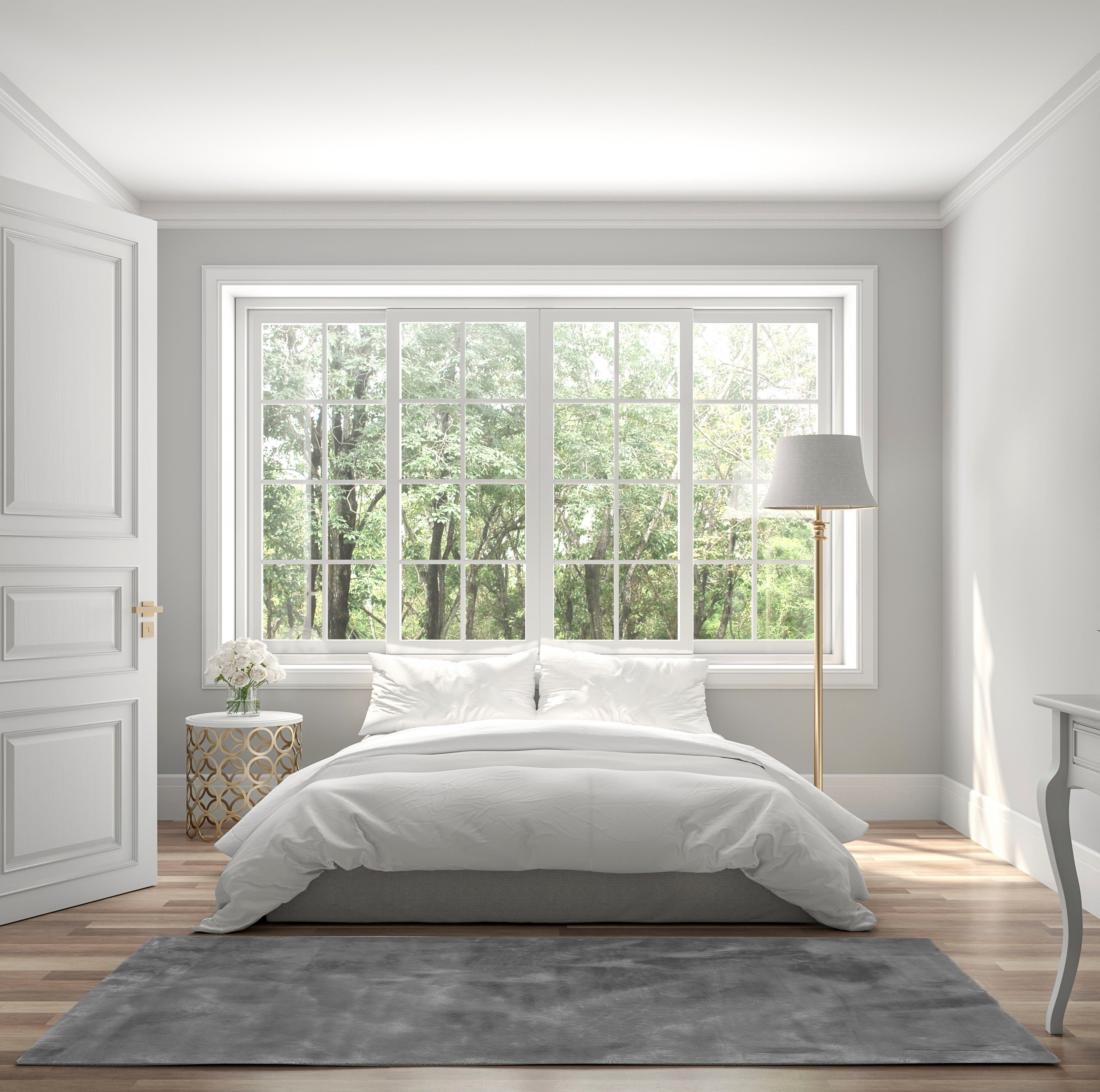 my home Vachtvloerkleed Clement Kunstbont, uni kleuren, zacht & knuffelig, woonkamer, slaapkamer dieren vloerkleden grijs