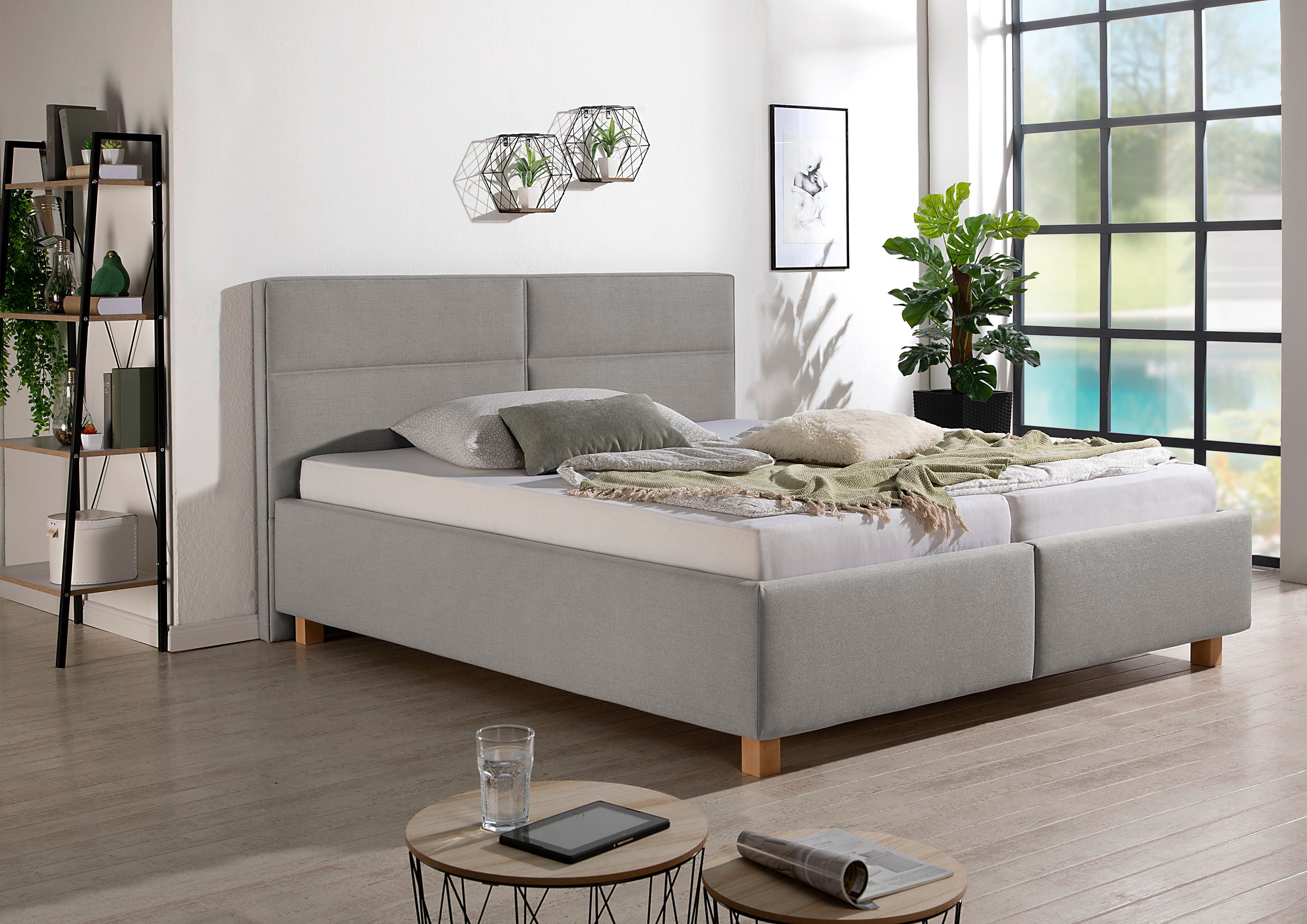 Maintal Gestoffeerd bed inclusief bedkist