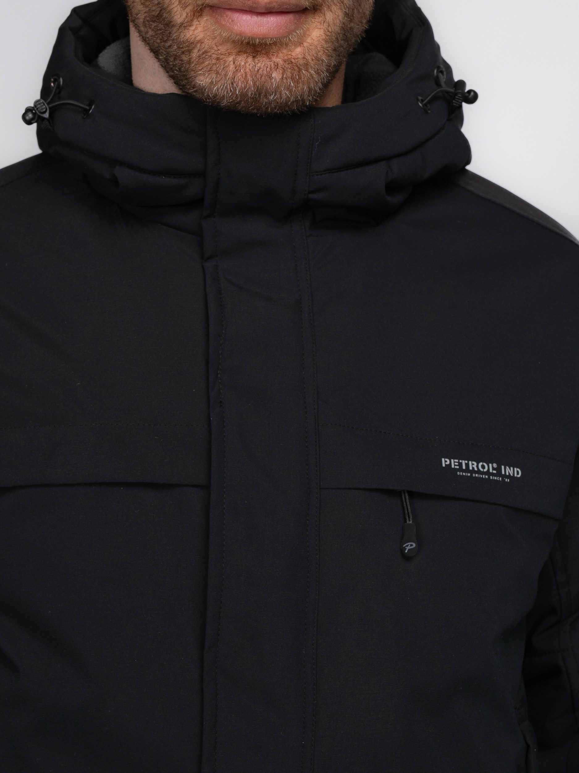 Petrol Industries Parka met verstelbare capuchon