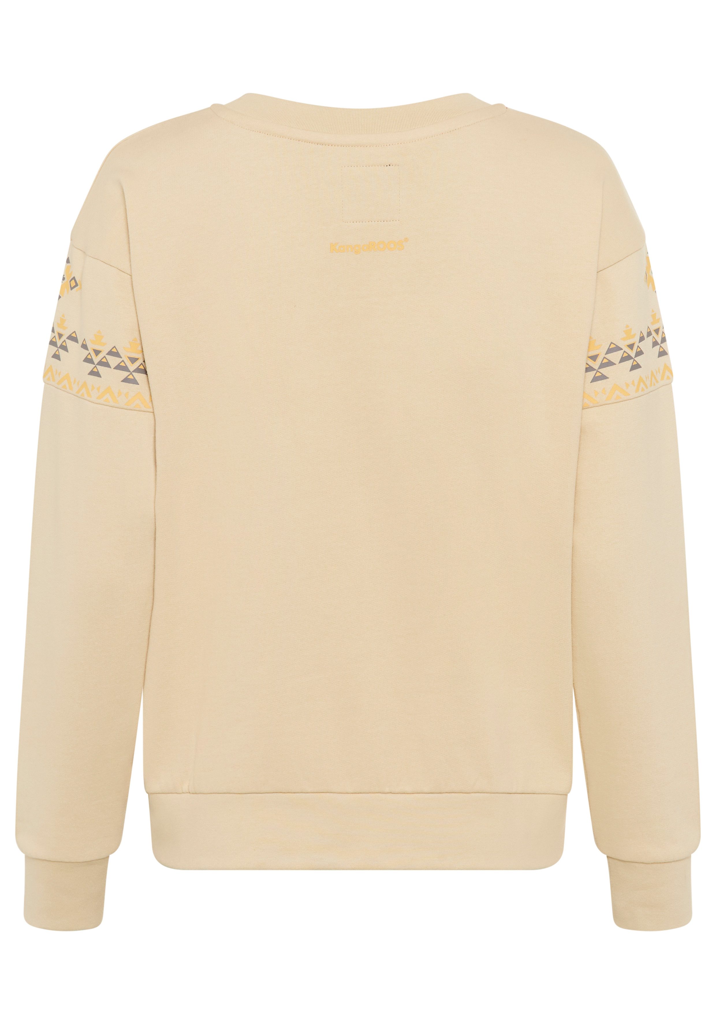 KangaROOS Sweatshirt met noorse print