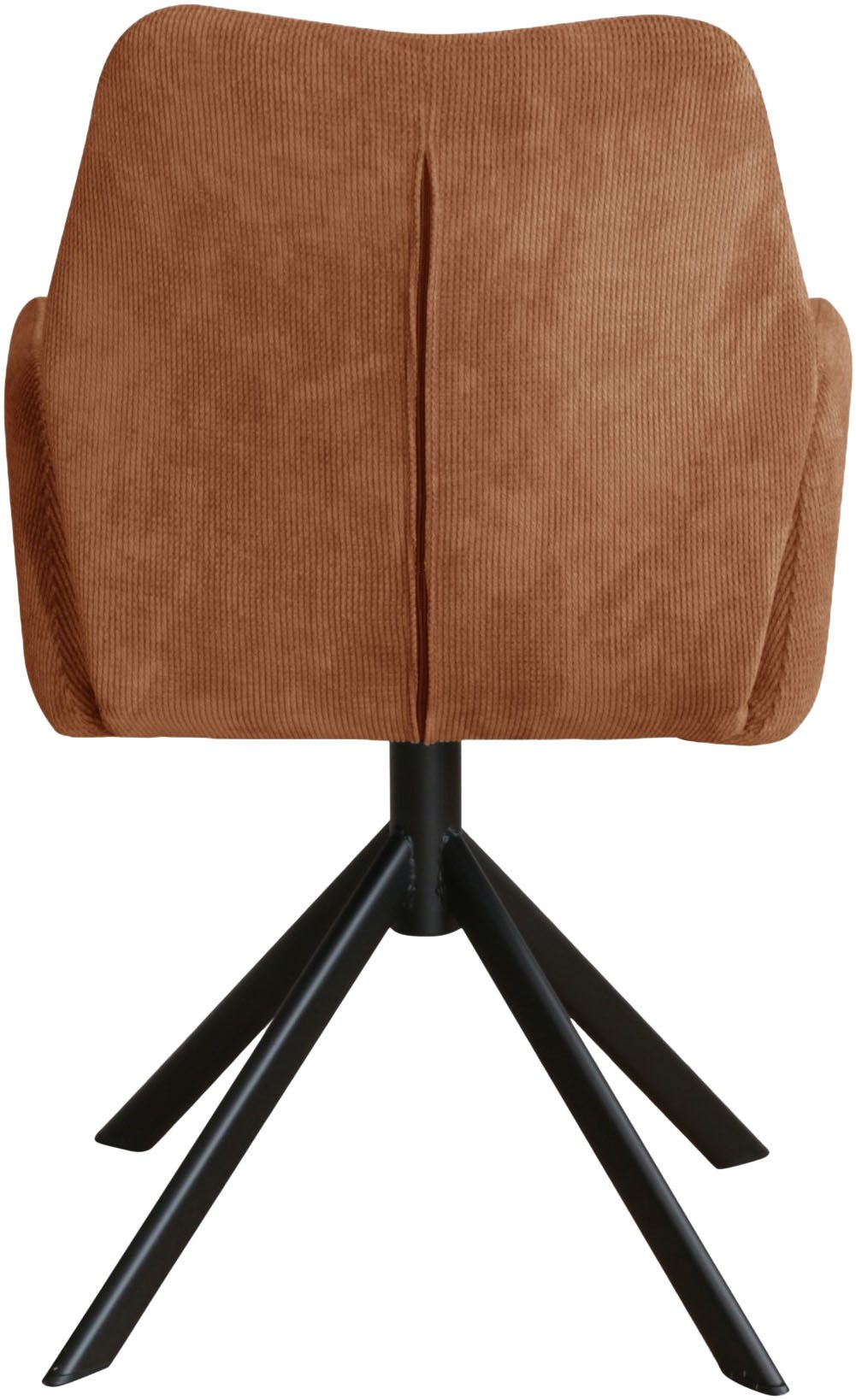 Home affaire Stoel met armleuningen Hacienda moderne cordbekleding (set)
