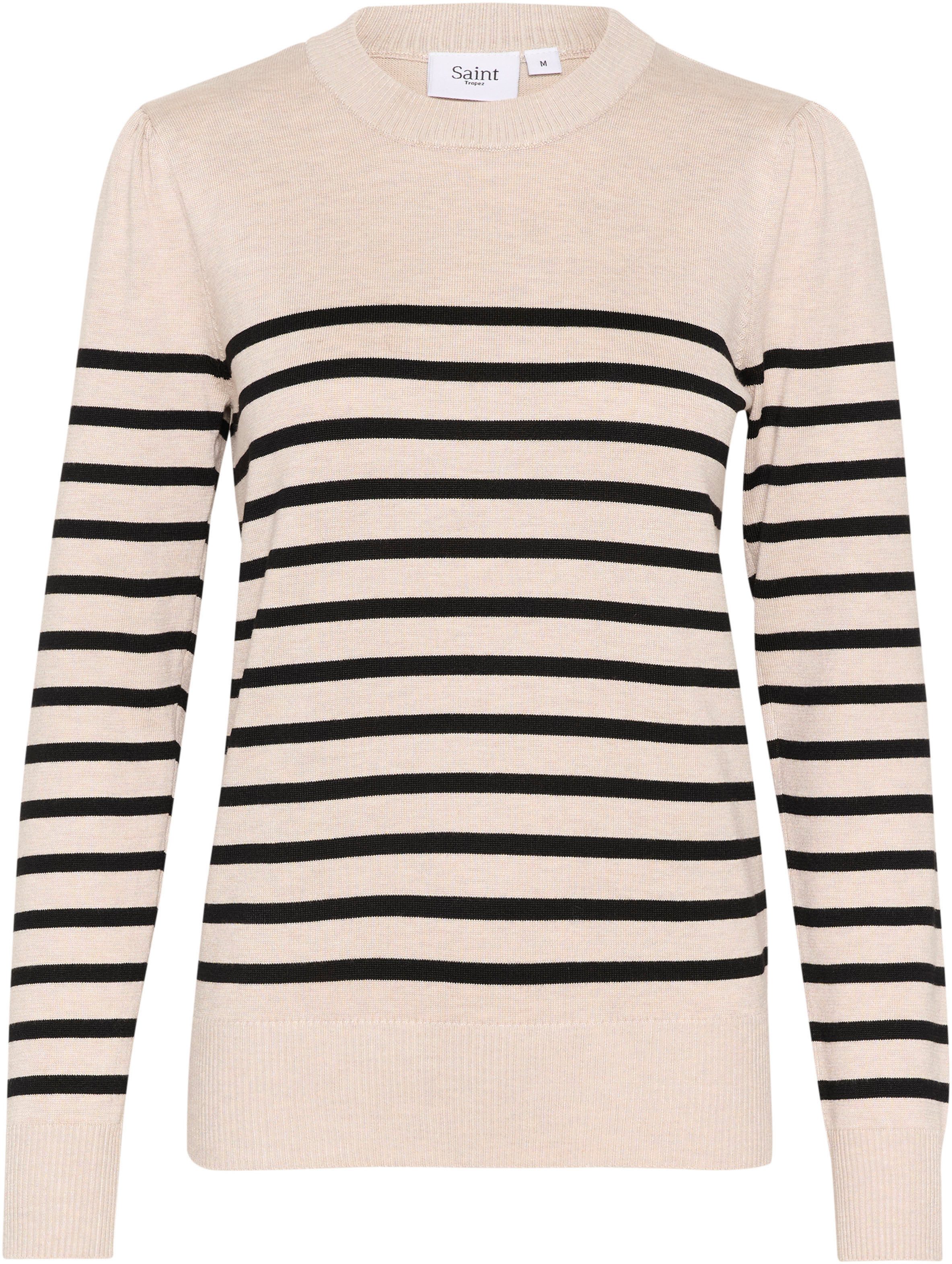 Saint Tropez Gebreide trui MilaSZ LS Striped Pullover