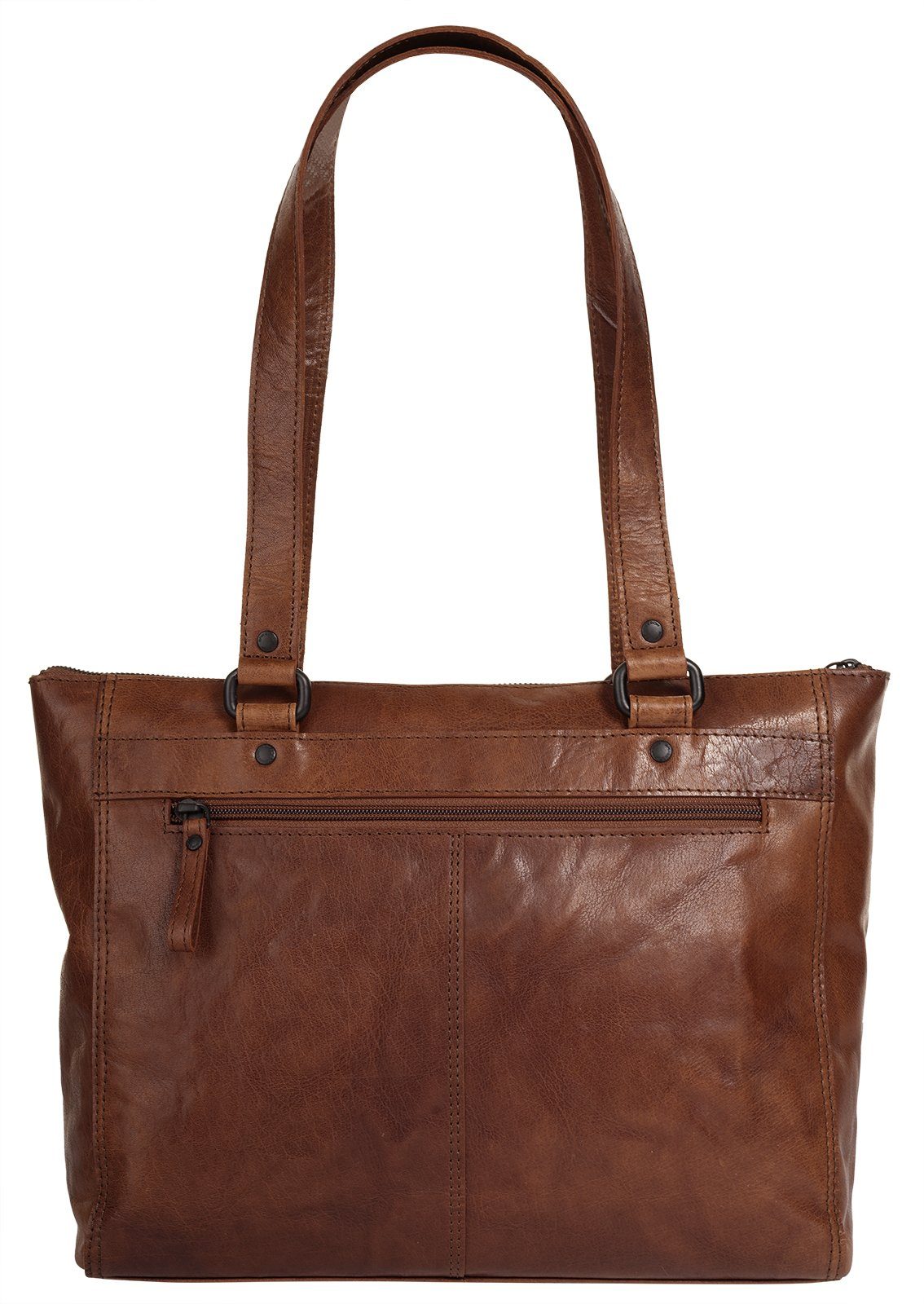 Spikes & Sparrow Shopper echt leder