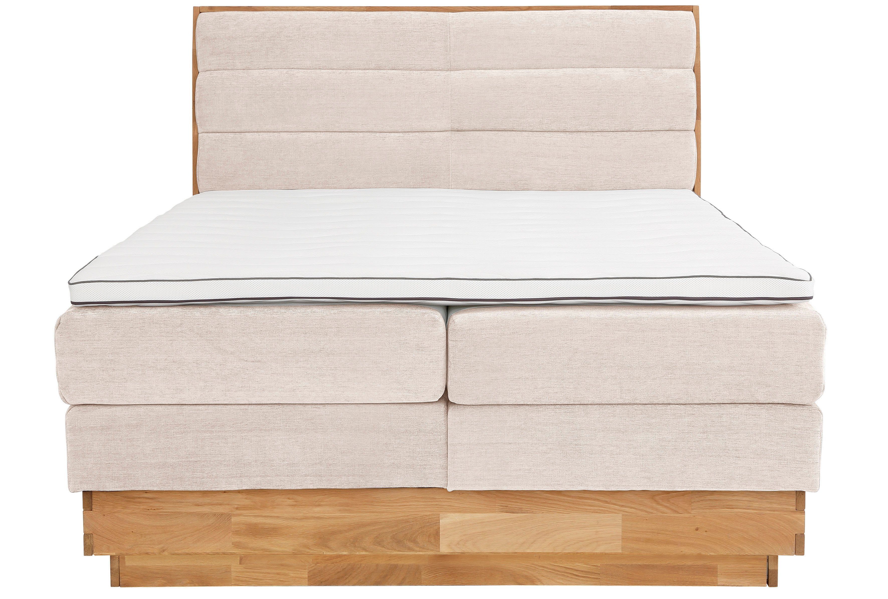 OTTO products Boxspring JENNA zonder ledverlichting, met gecertificeerde, gerecyclede overtrekstoffen