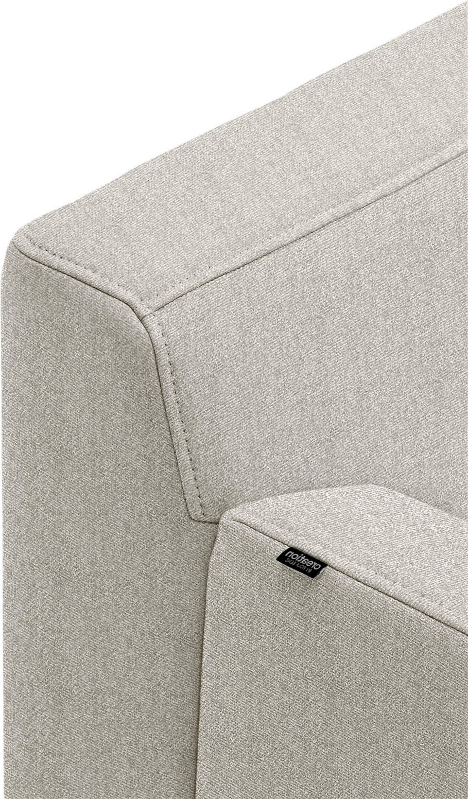 Creation BY ROLF BENZ Hoekbank CR.446 in een minimalistische, gewichtloze look, breedte 317 cm