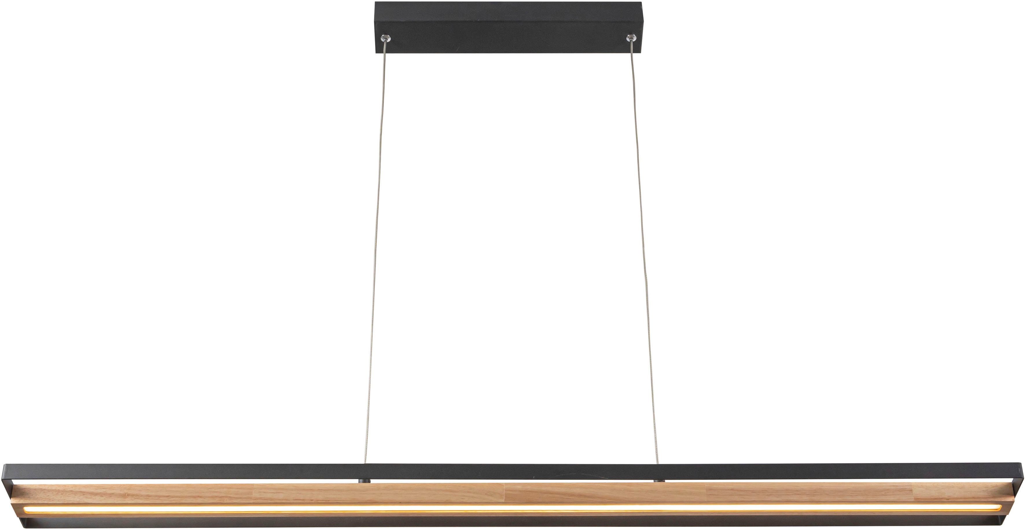 Home affaire Led-hanglamp Percht in hoogte verstelbaar, warmwit (1 stuk)
