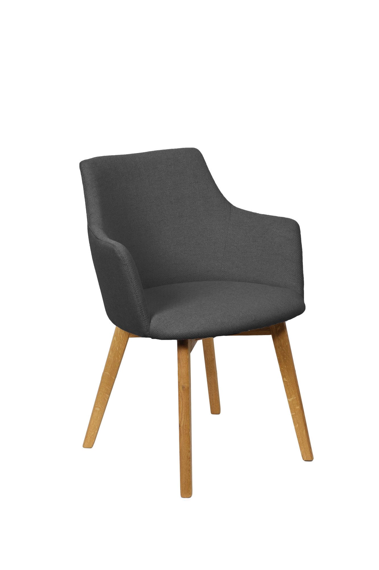 Home affaire Stoel met armleuningen Ena eettafelstoel, gestoffeerde fauteuil, woonstoel, eetstoel met armleuningen (set, 2 stuks)