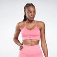 reebok sport-bh workout ready sports bra roze