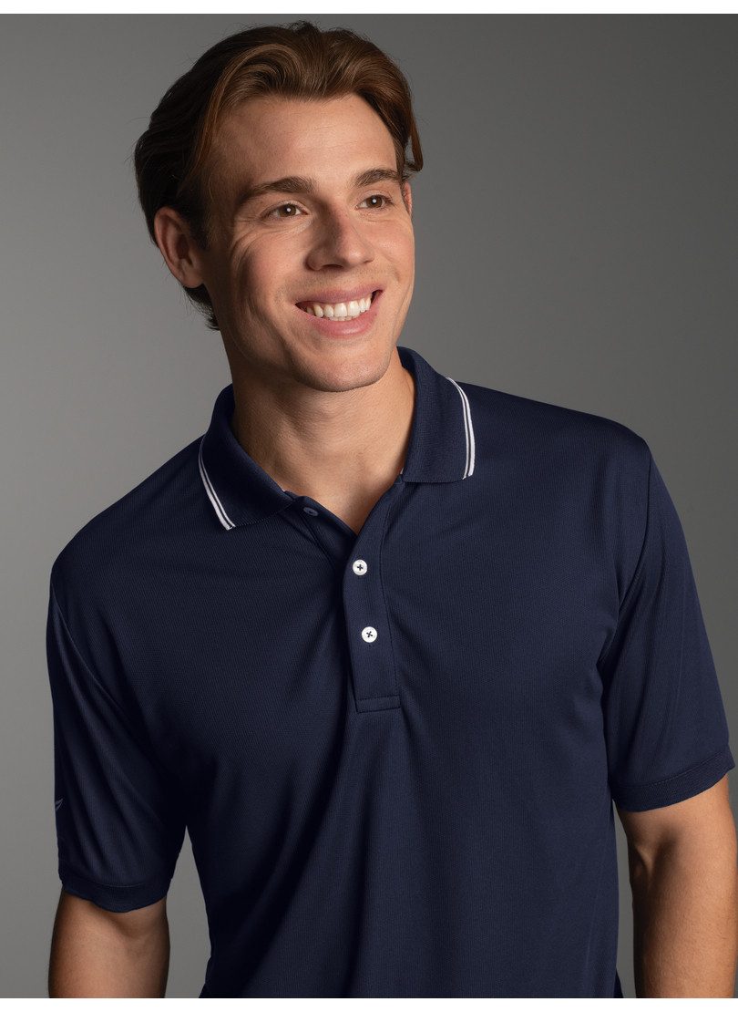 Trigema Poloshirt TRIGEMA Poloshirt van ademend COOLMAX®-Materiaal (1-delig)