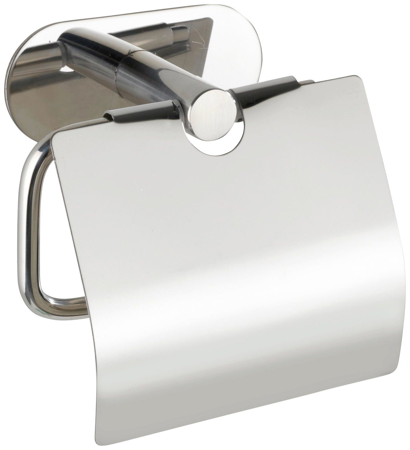 WENKO Toiletrolhouder Orea (1 stuk) wc-accessoires zilver(kleur)