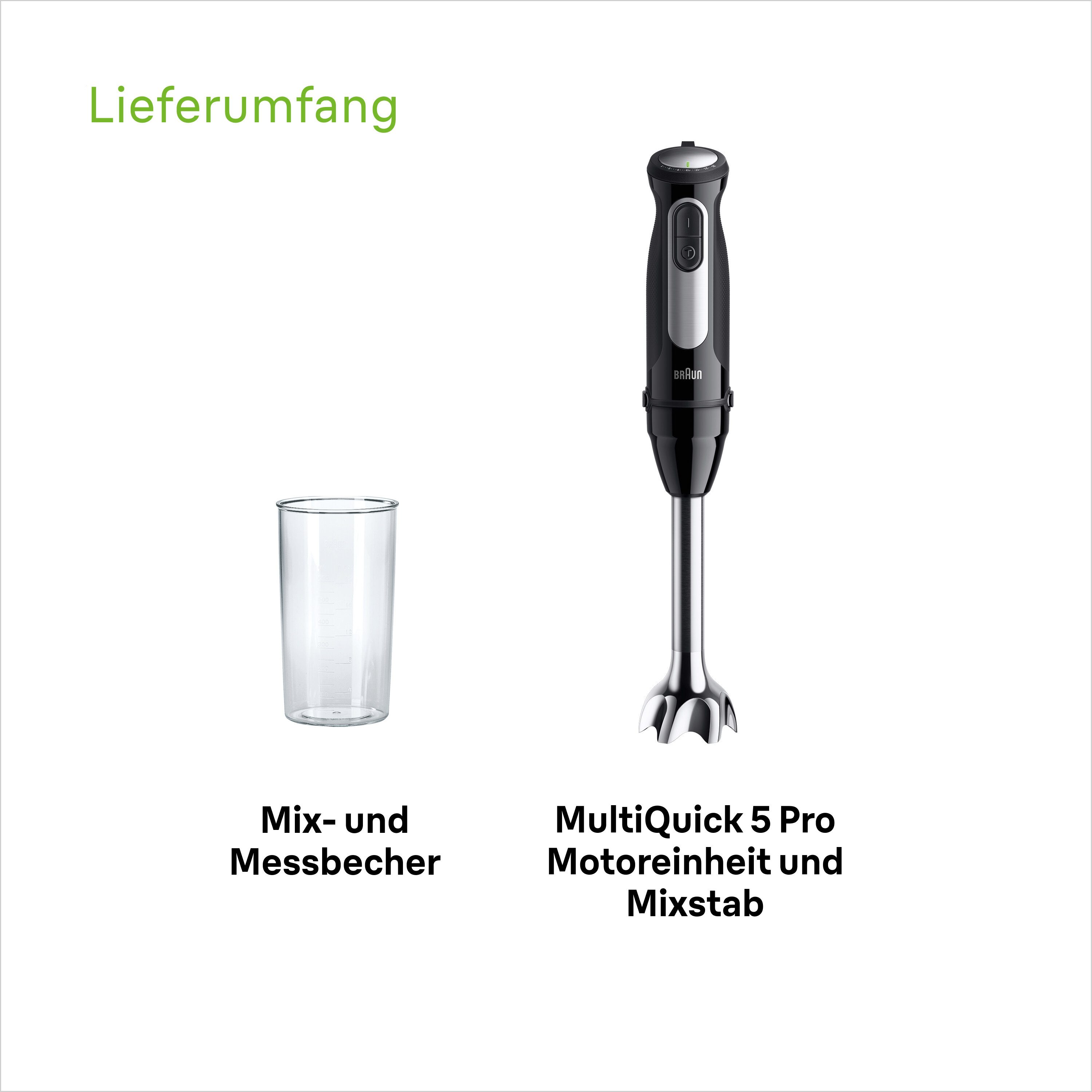 Braun Staafmixer MultiQuick 5 Pro MQ55001 M