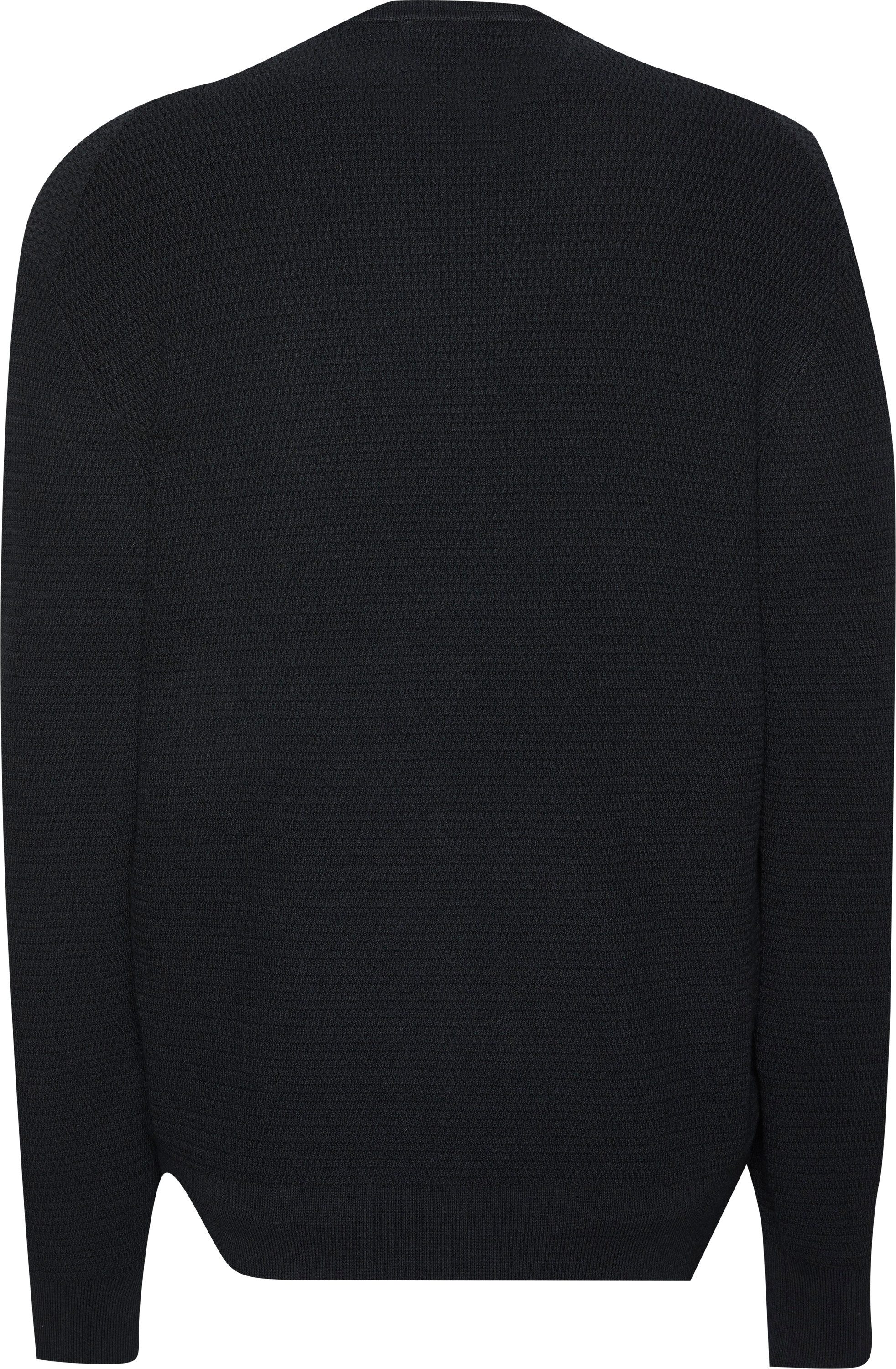 Calvin Klein Gebreide trui LS TXTR CTTN CRWNK S