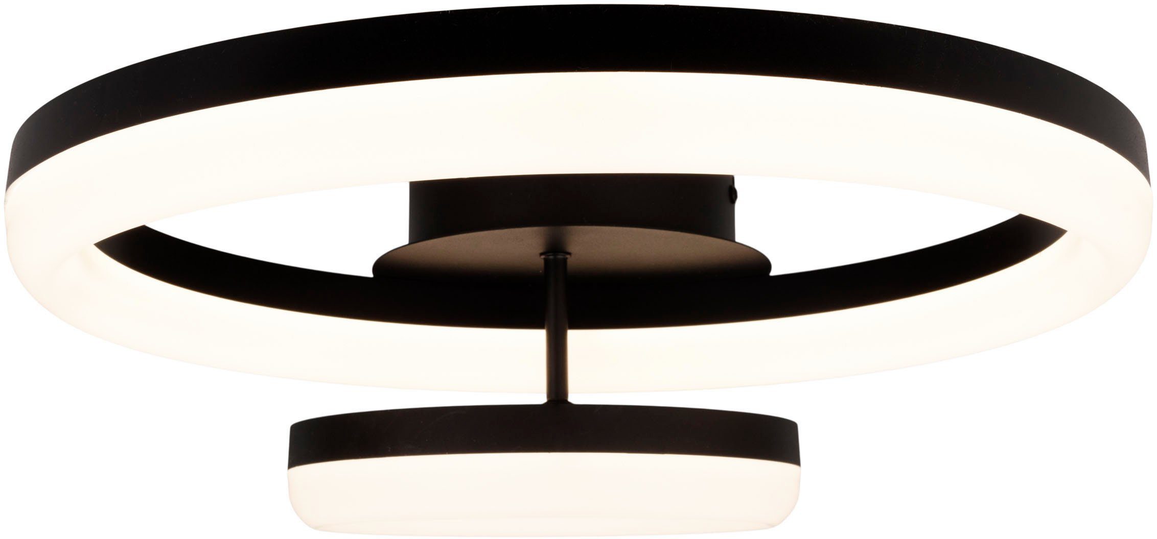 näve Led-plafondlamp Circulo Stap voor stap dimbaar met wandschakelaar (1 stuk)