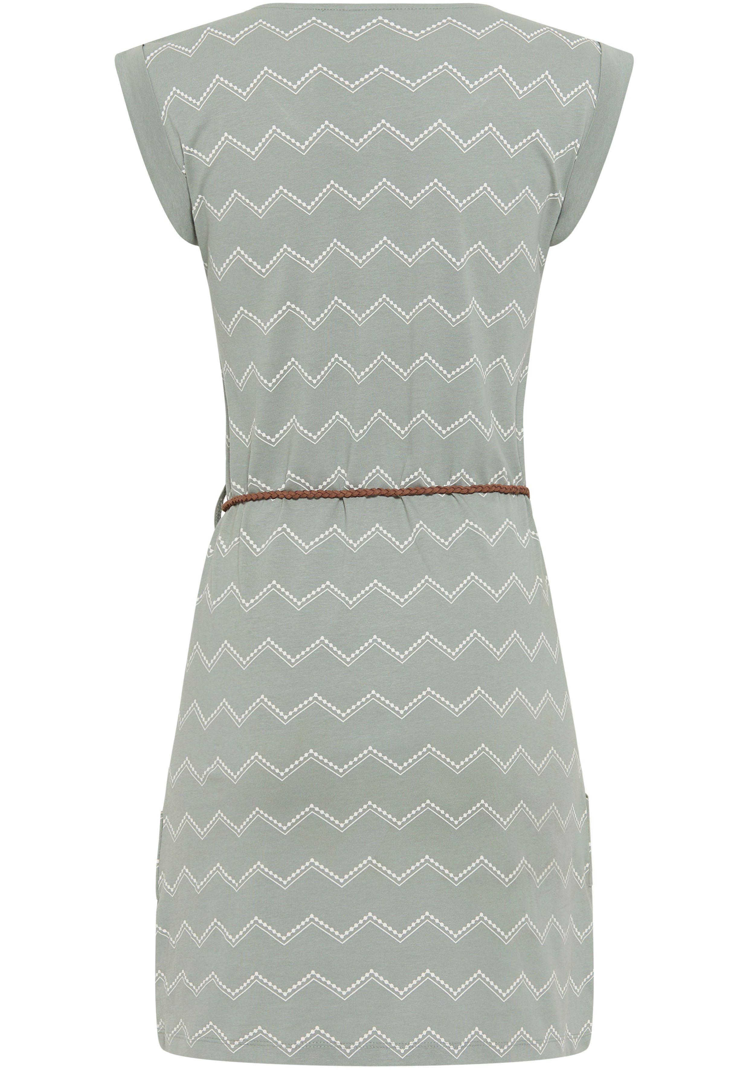 KangaROOS Jerseyjurk met all-over print (set, Met een afneembare riem)