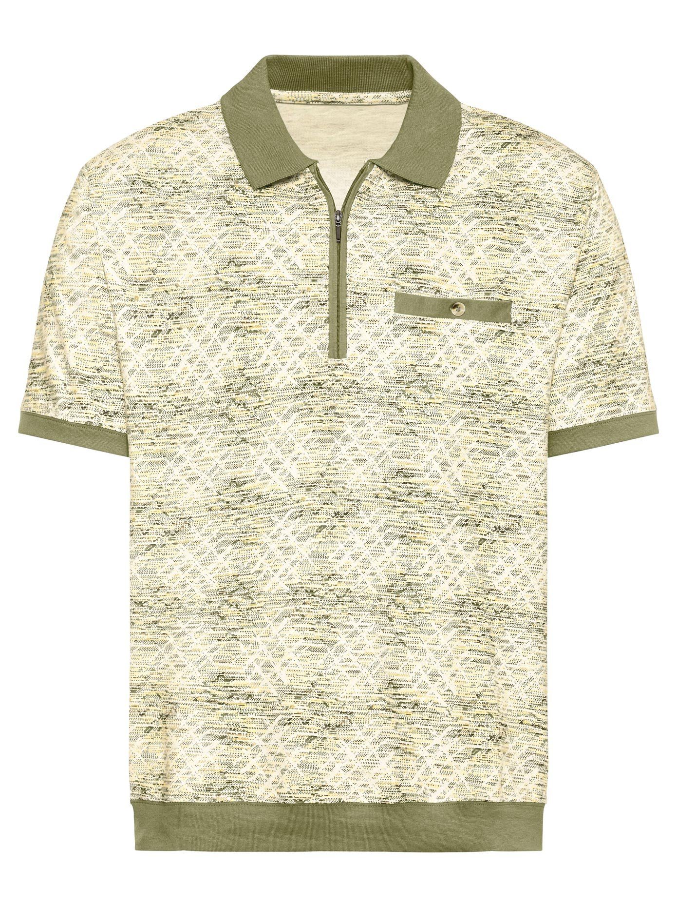 Marco Donati Poloshirt met korte mouwen (1-delig)