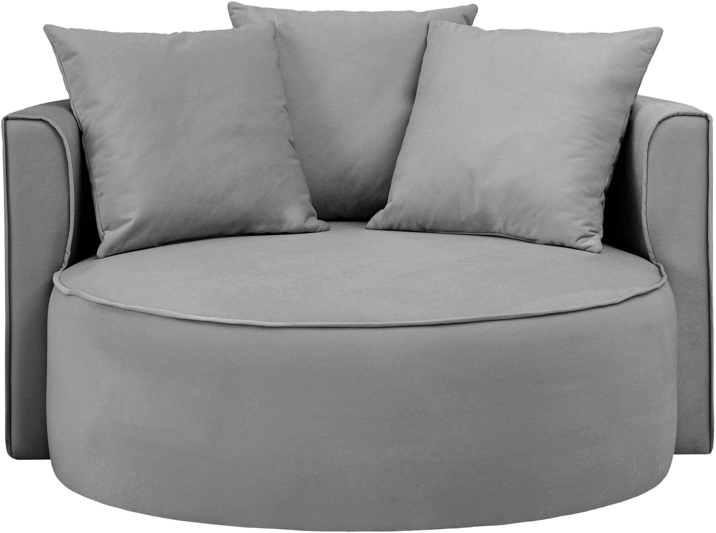 LeGer Home by Lena Gercke XXL-fauteuil Isalie, stoel in moderne kleuren, leesstoel, loveseat, grote stoel