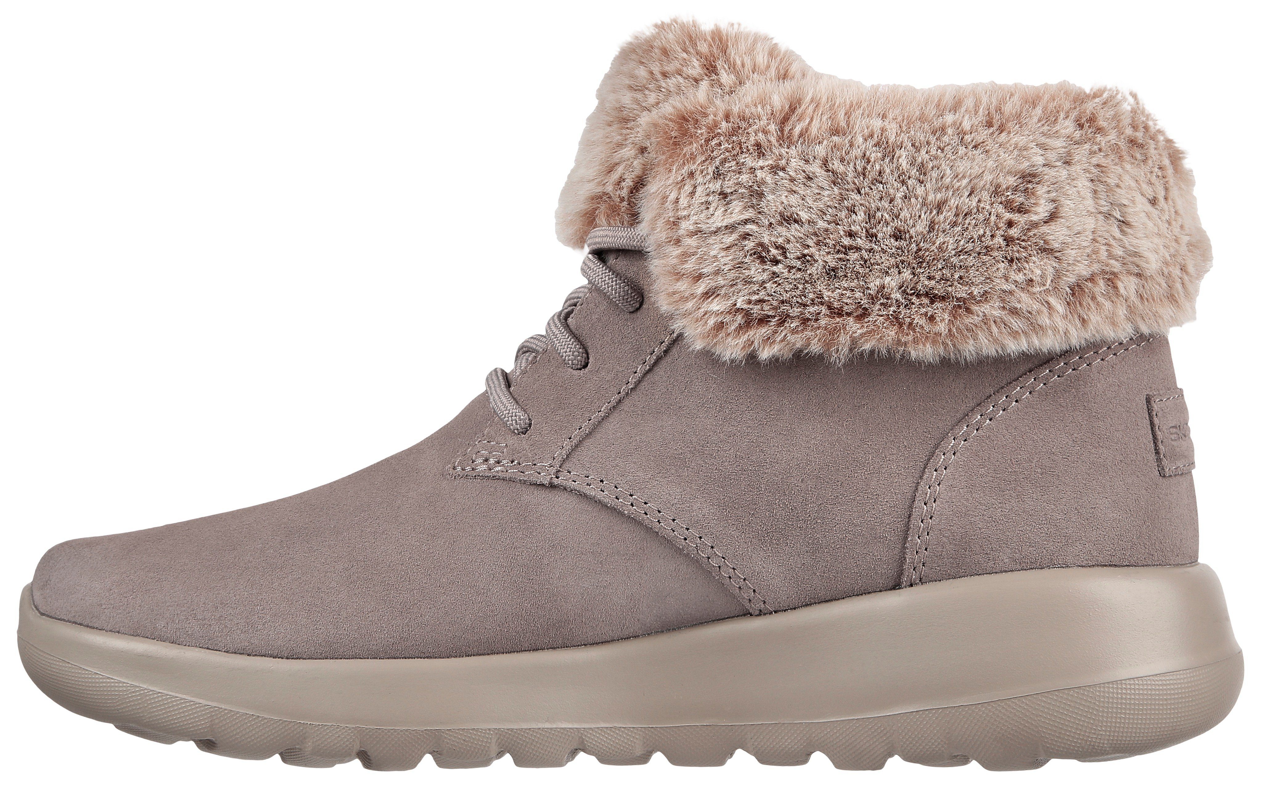 Skechers Winterlaarzen ON-THE-GO JOY - PLUSH DREAMS Winterlaars in comfortabele vorm