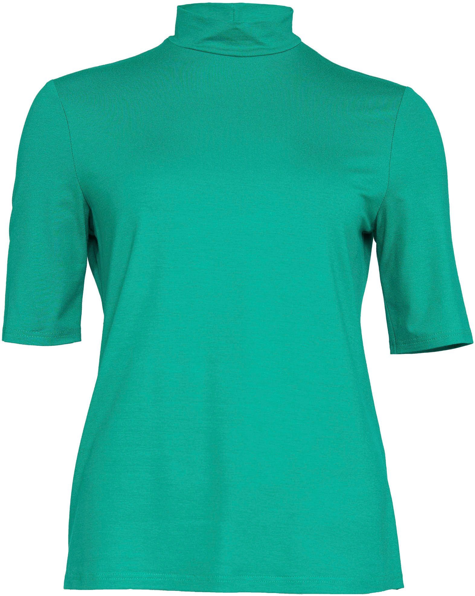 Seidel Moden Shirt met staande kraag in heuplengte, made in germany
