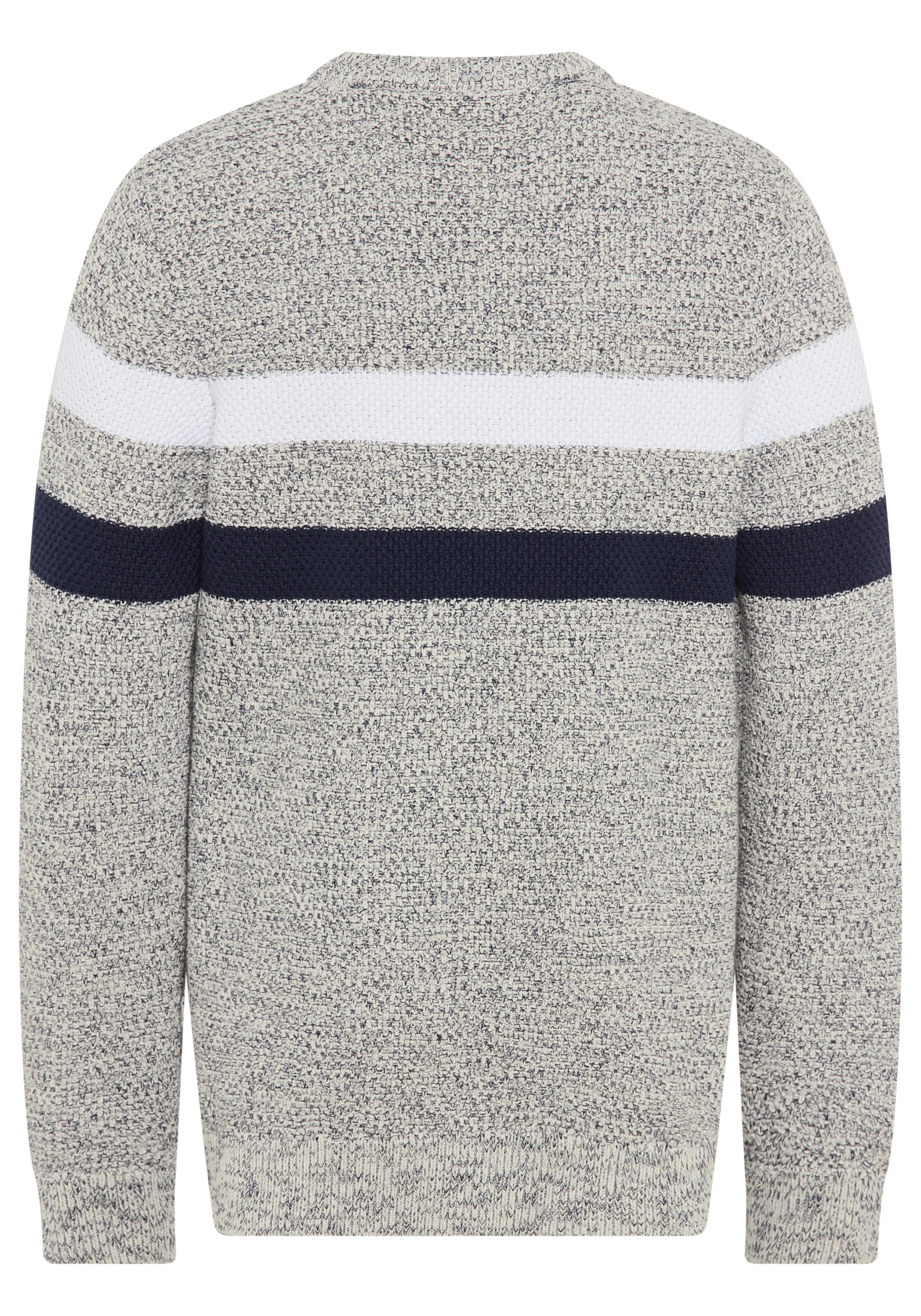 Bruno Banani Gebreide trui Gestreeptrui in modieuze breistructuur NIEUW: BRUNO BANANI voor TIENERS! Pullover in melange