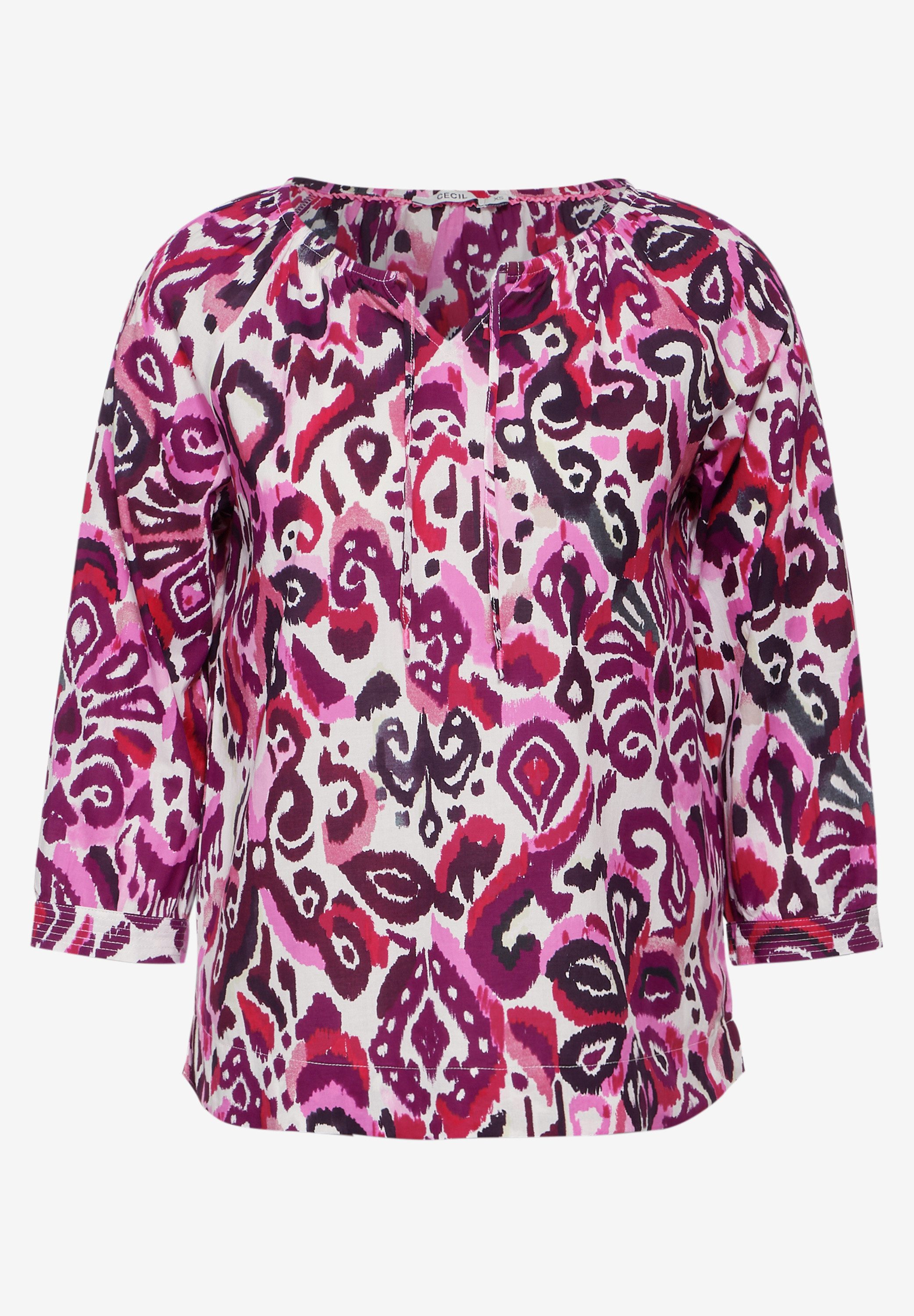 Cecil Blouse met lange mouwen met een langere achterkant