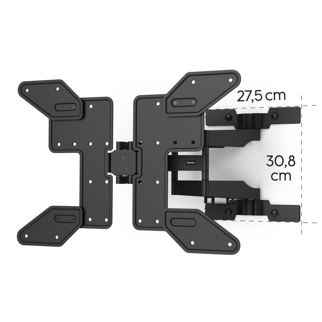 Hama Tv-wandhouder OLED, kantelbaar, volledig beweeglijk, 37-90", 43", 50", 55", 65", 75"