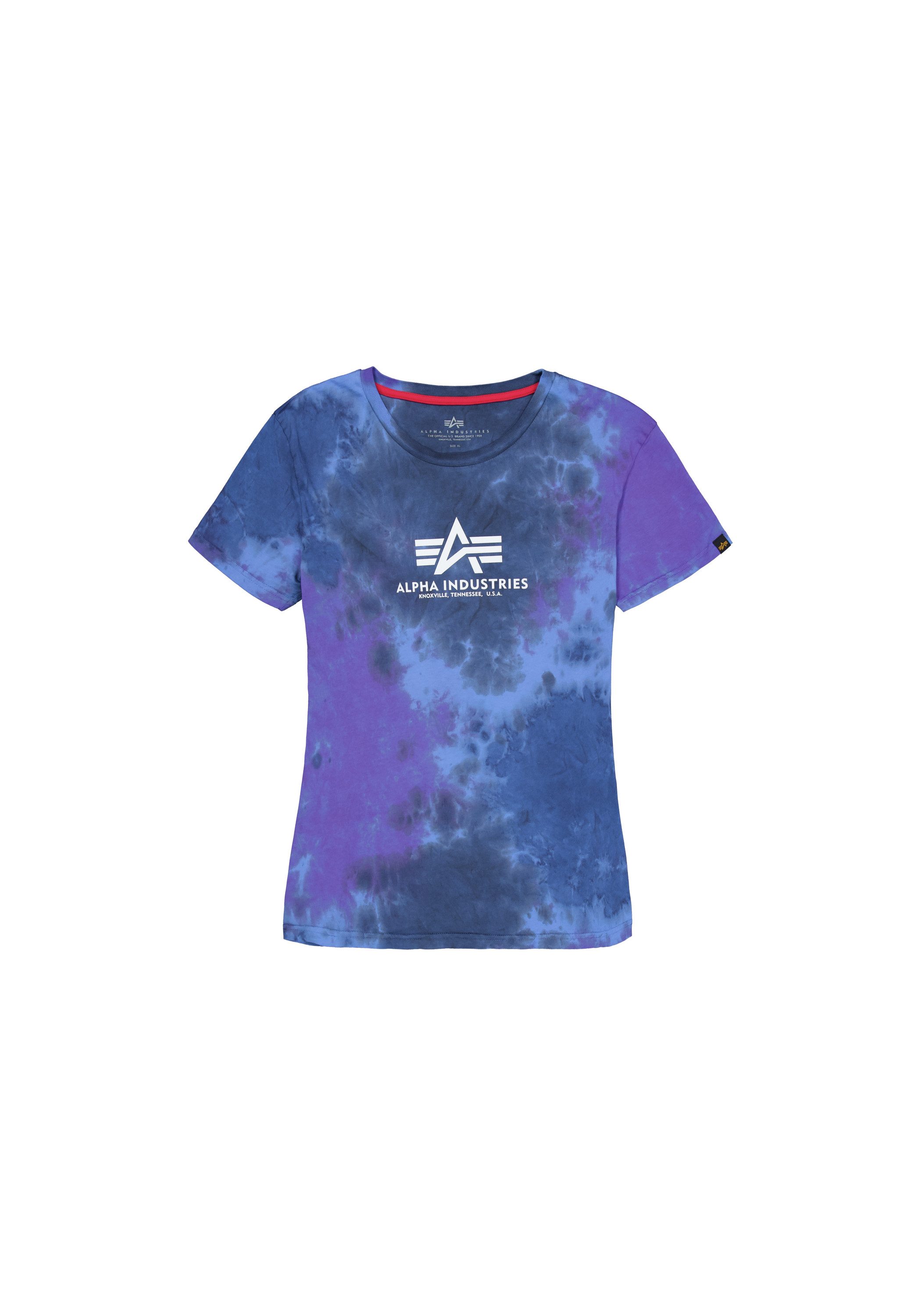 Alpha Industries T-shirt Alpha Industries Women - T-Shirts Basic T-Shirt Batik Women dames shirts maat S multicolor