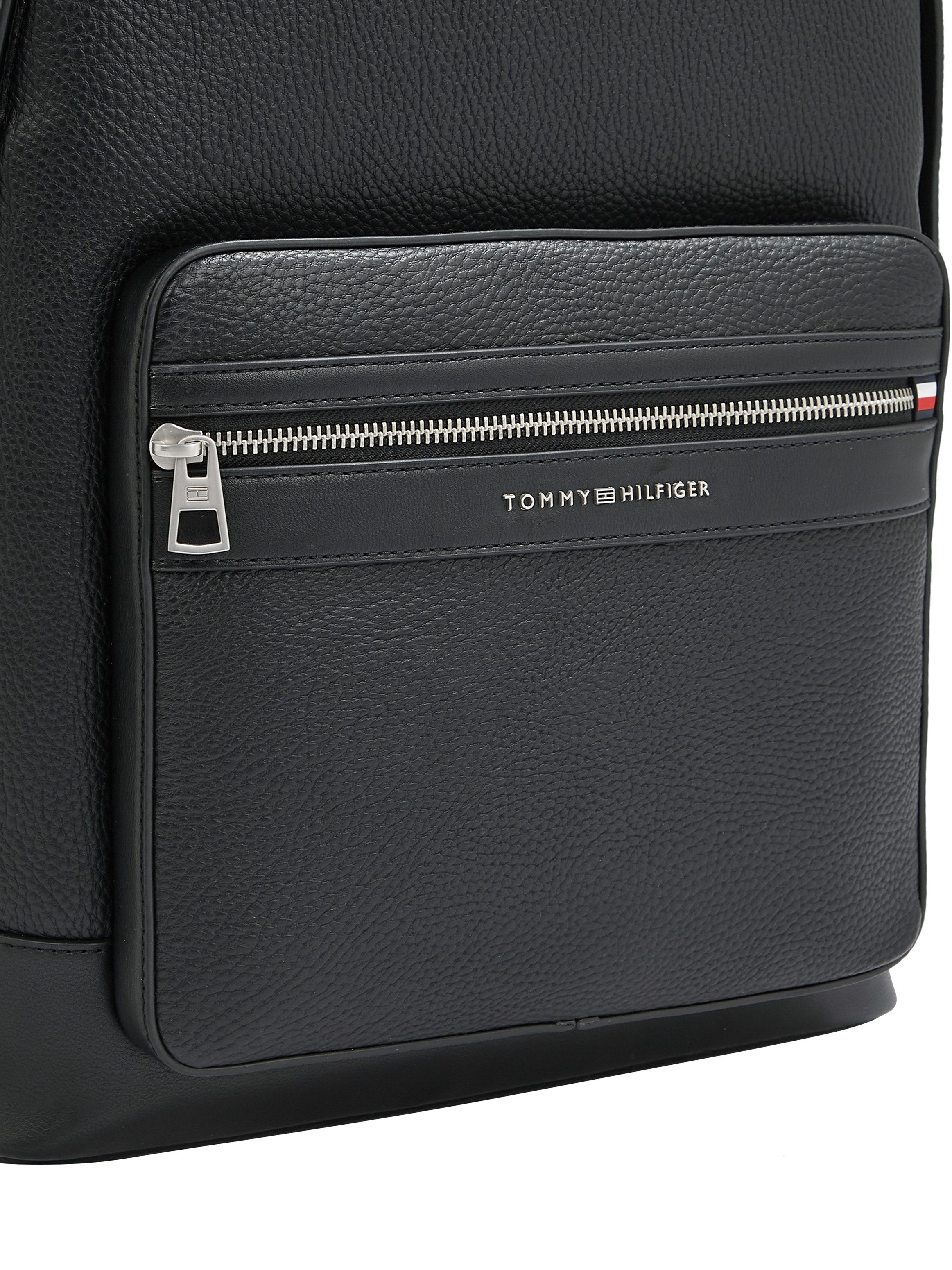 Tommy Hilfiger Rugzak TH CENTRAL BACKPACK , heren, vrijetijdsrugzak, werkrugzak met veel vakken