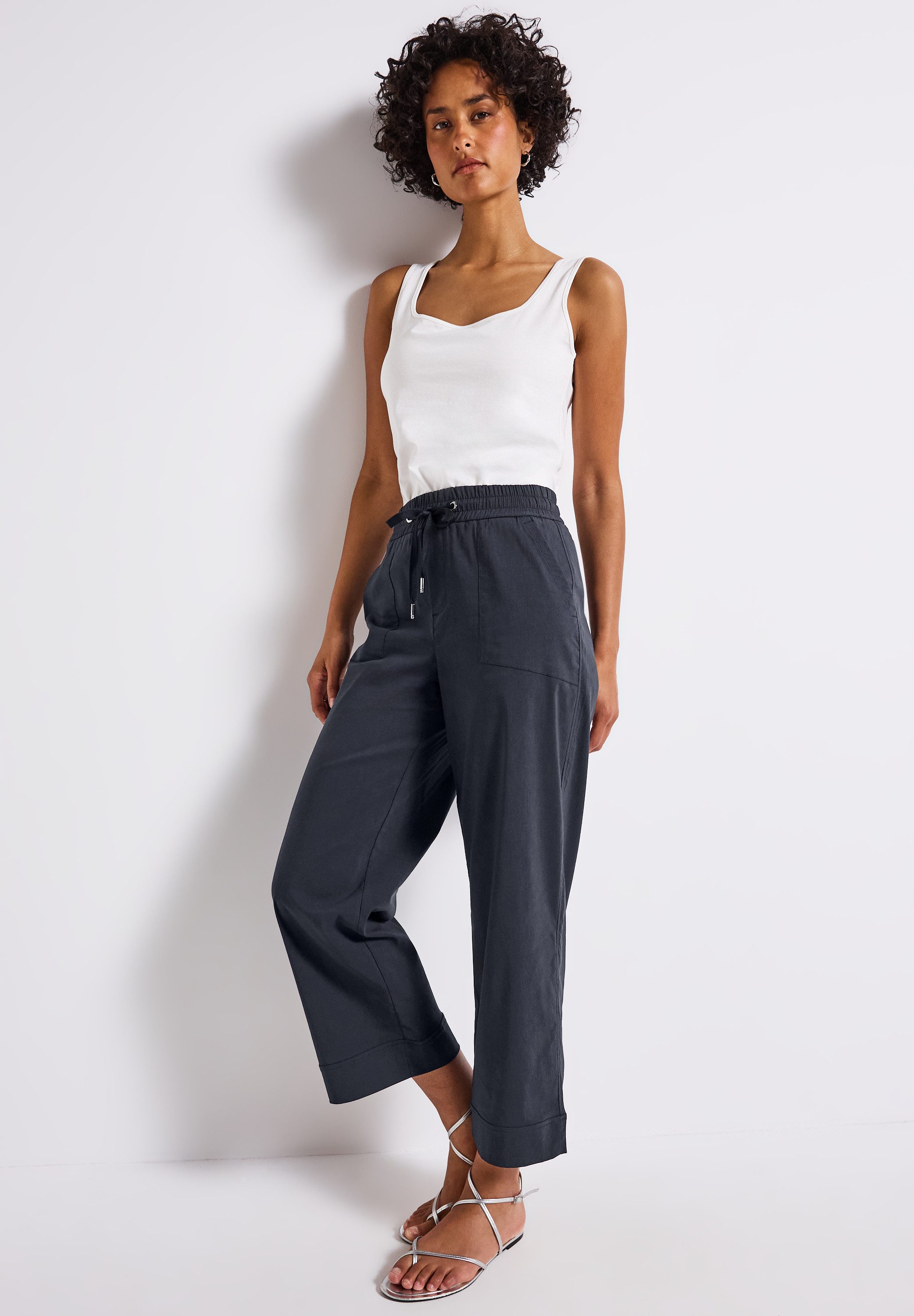 STREET ONE Stoffen broek