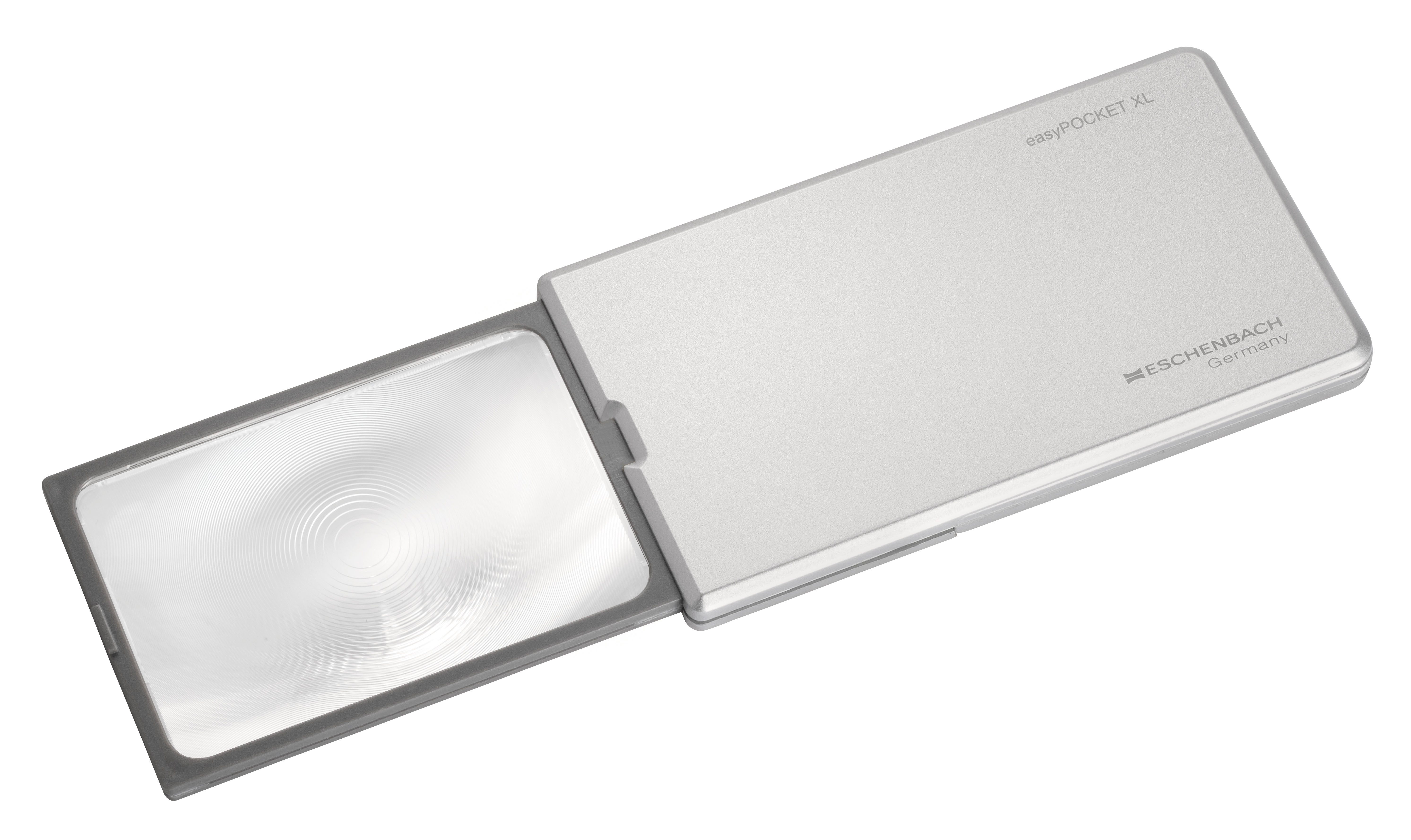Eschenbach Optik Zakloep EasyPOCKET XL met praktische creditcardloep en staande loep in één (1-delig)