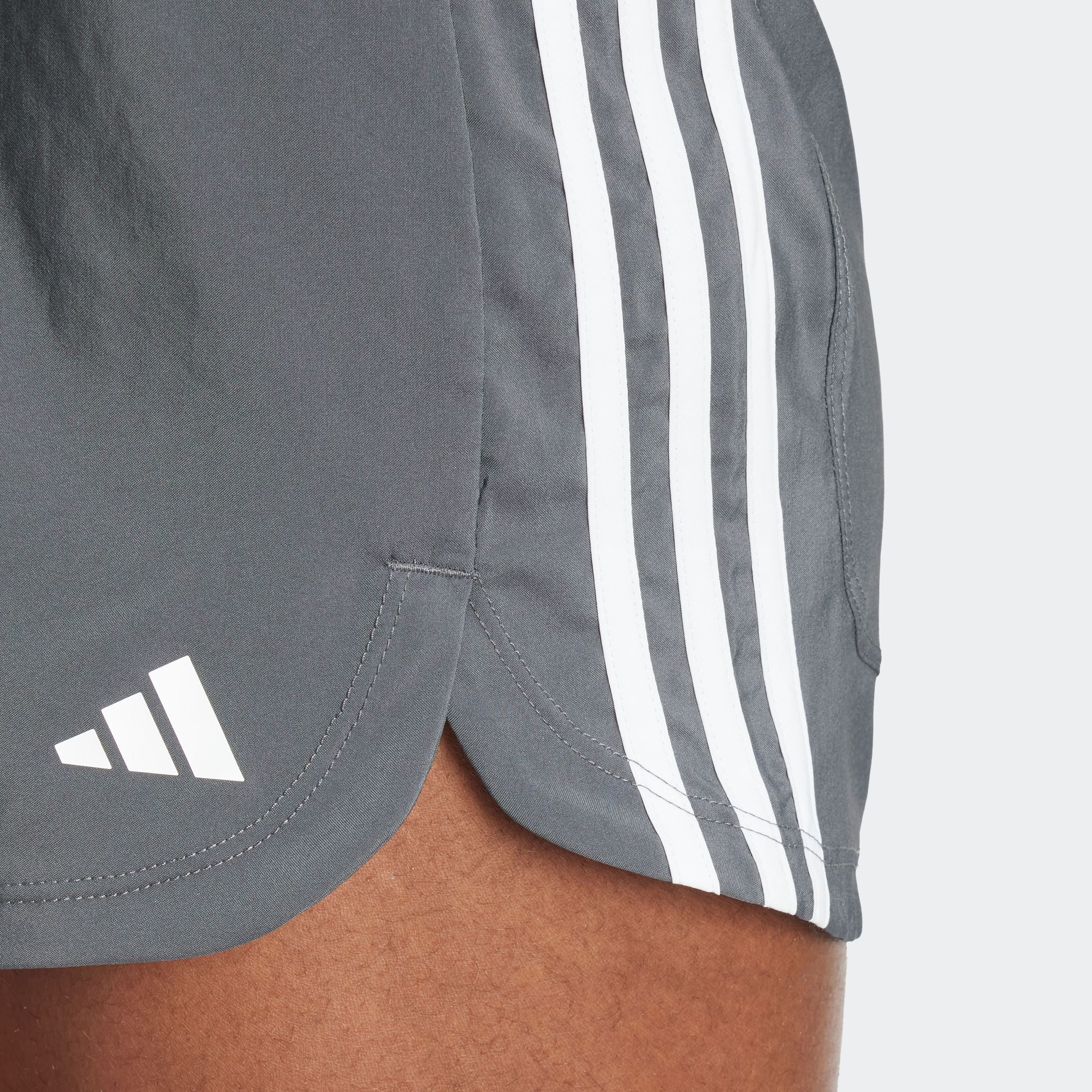 adidas Performance Short PACER WVN HIGH Geweven trainingsshorts met hoge taille (1-delig)