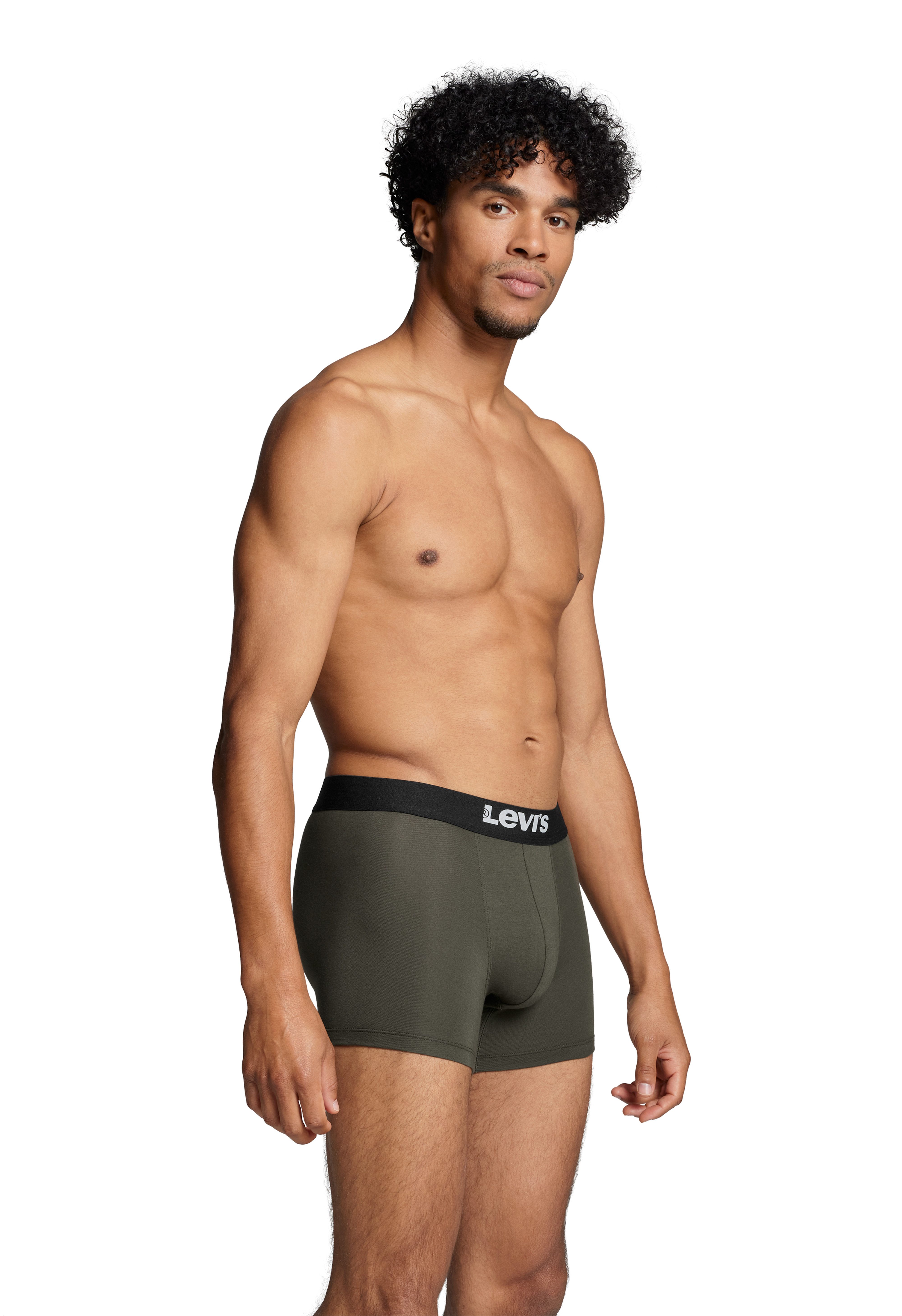 Levi's® Boxershort LEVIS MEN SLD BASC BOXER BRIEF ORG CO 2P (Set van 2)