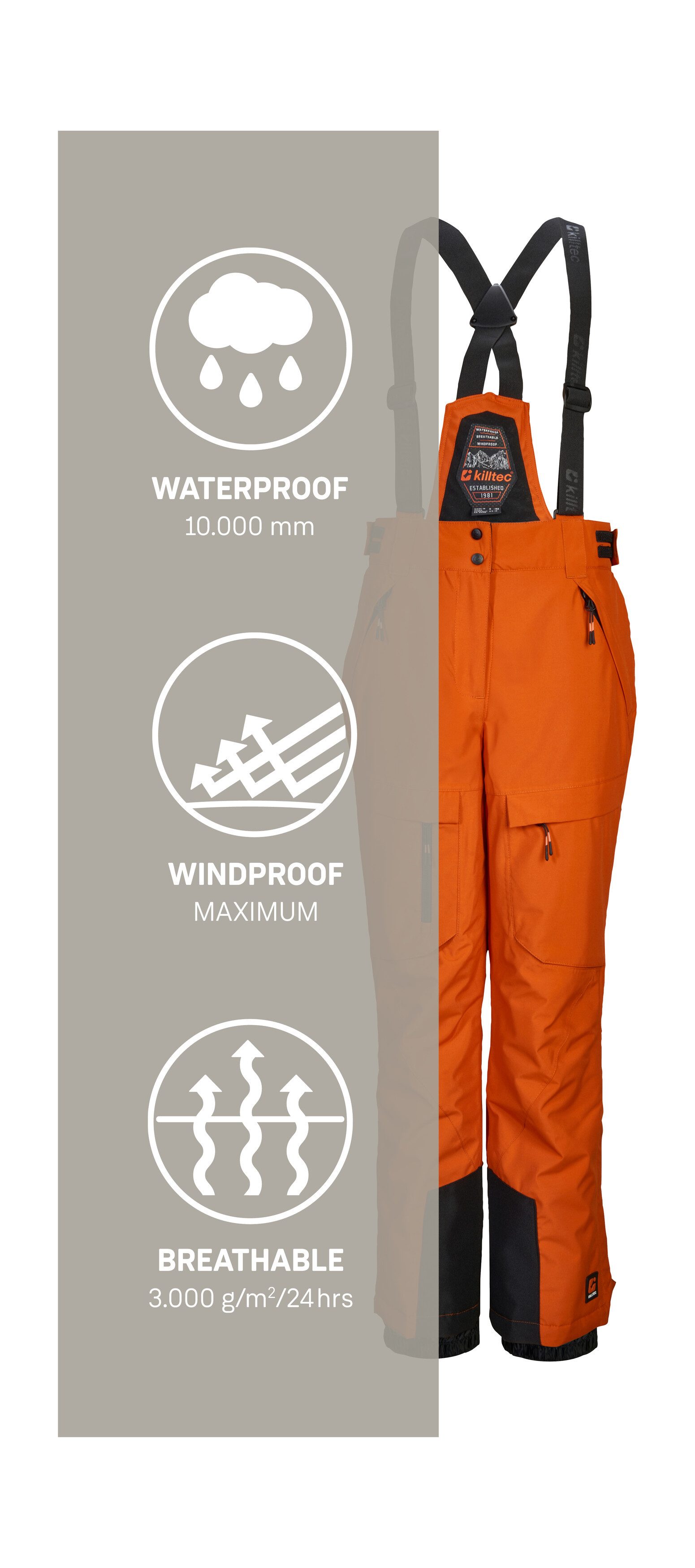Killtec Skibroek KSW 204 BYS SKI PNTS