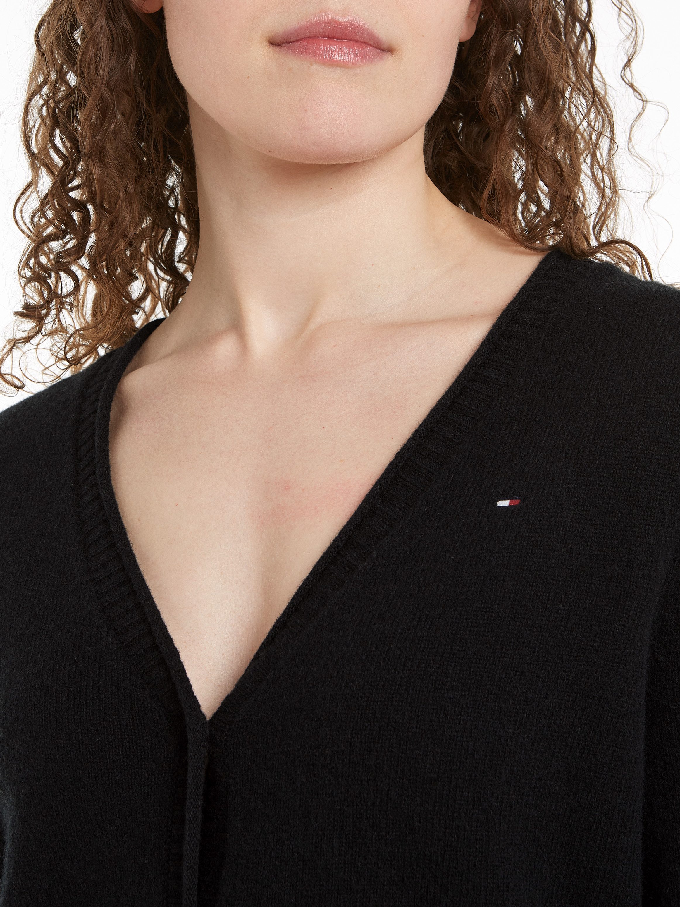 Tommy Hilfiger Vest SOFT WOOL V-NK CARDIGAN