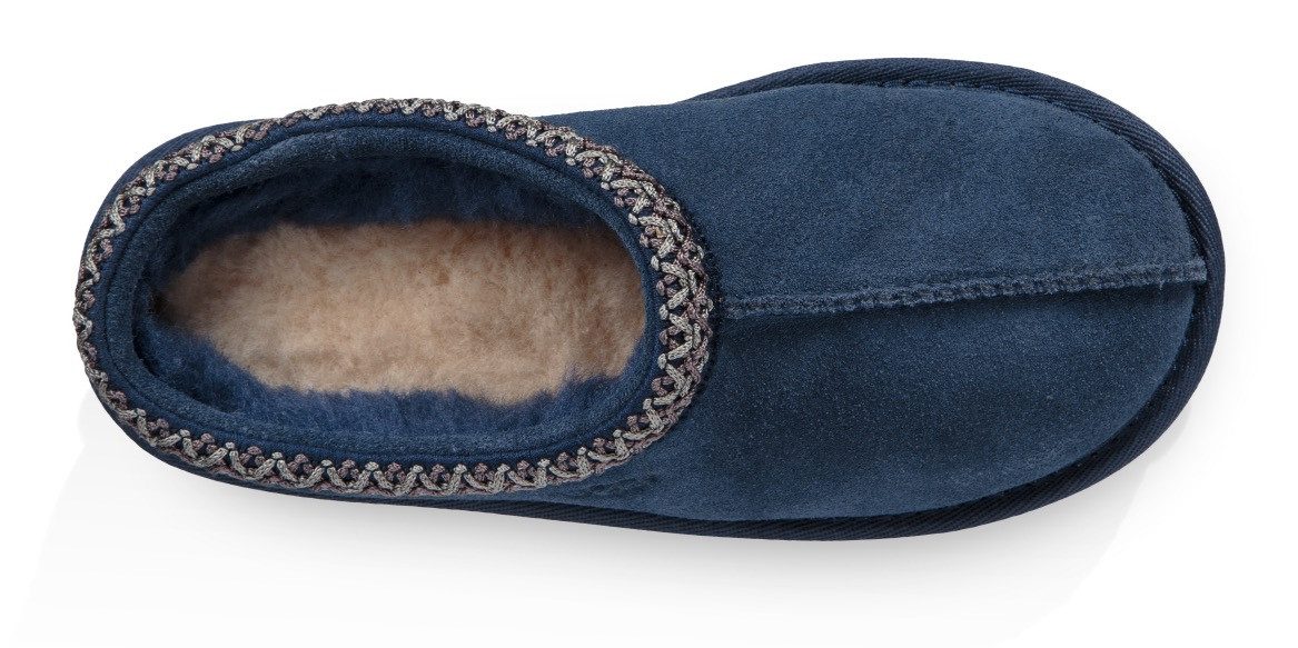 UGG Pantoffels K TASMAN II plateau clog, mule, pantoffel met lamswol