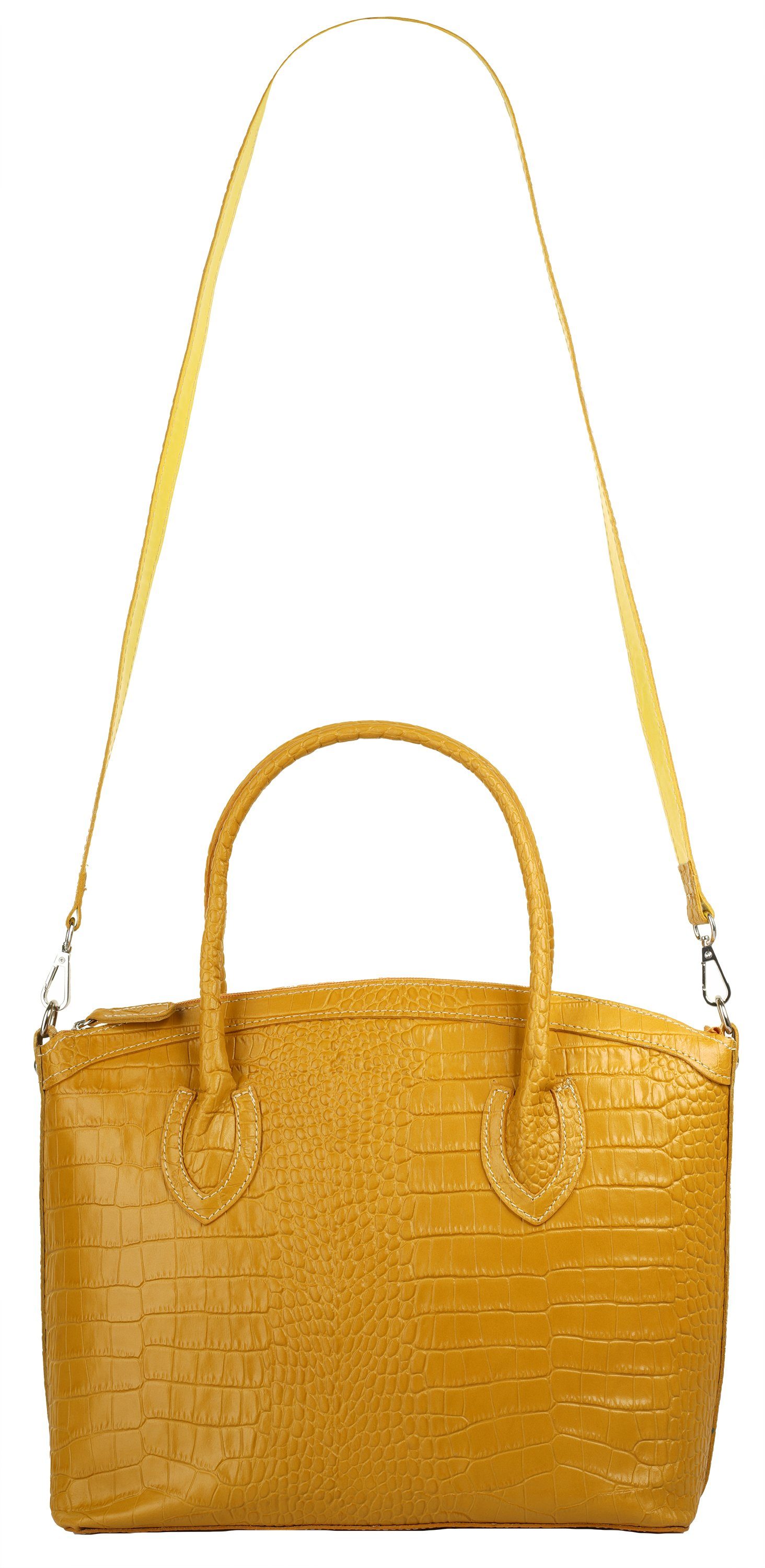 Cluty Tas echt leer, made in italy