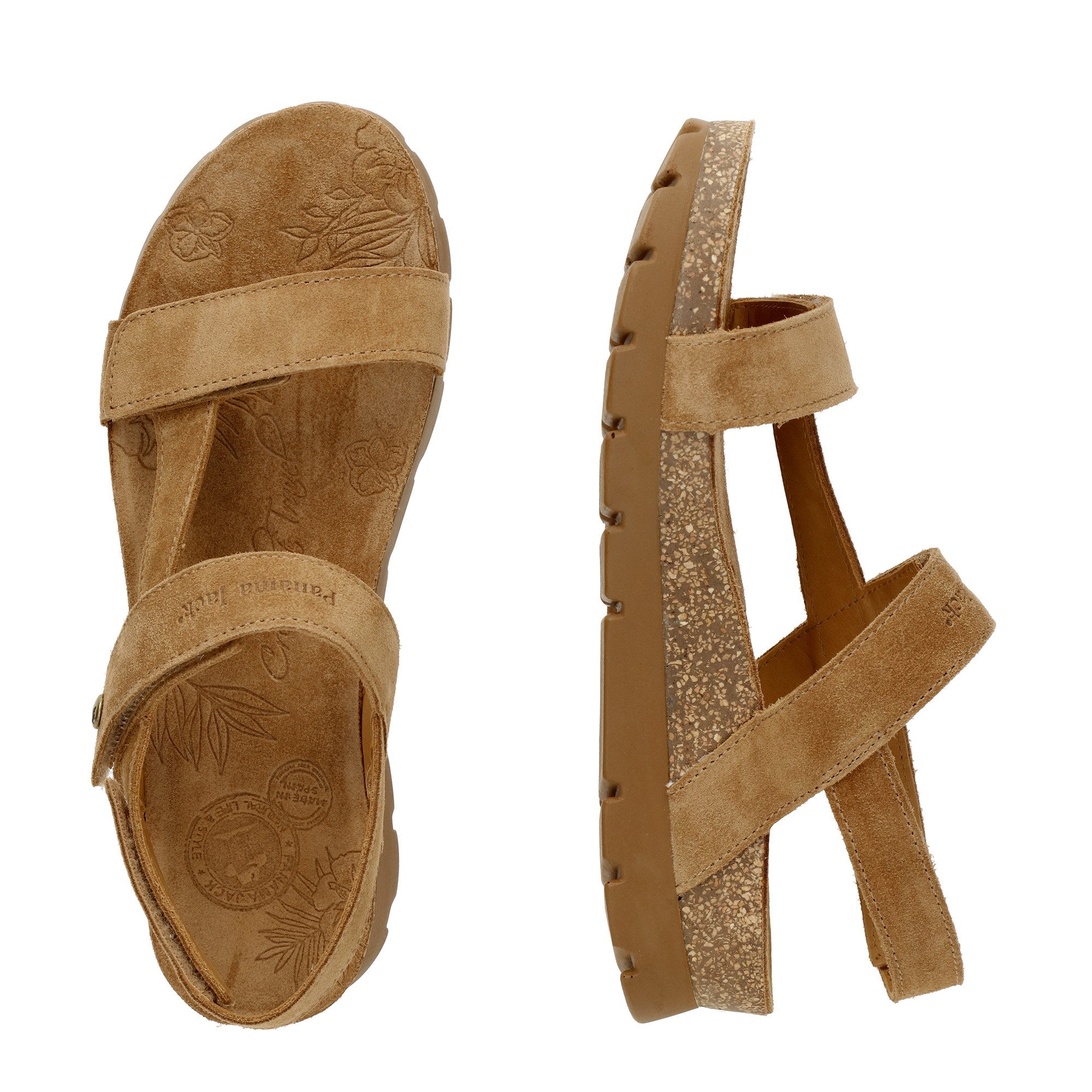 Panama Jack Sandalen Selma Zomerschoen, klittenbandschoen, sandalette met praktische klittenbandjes