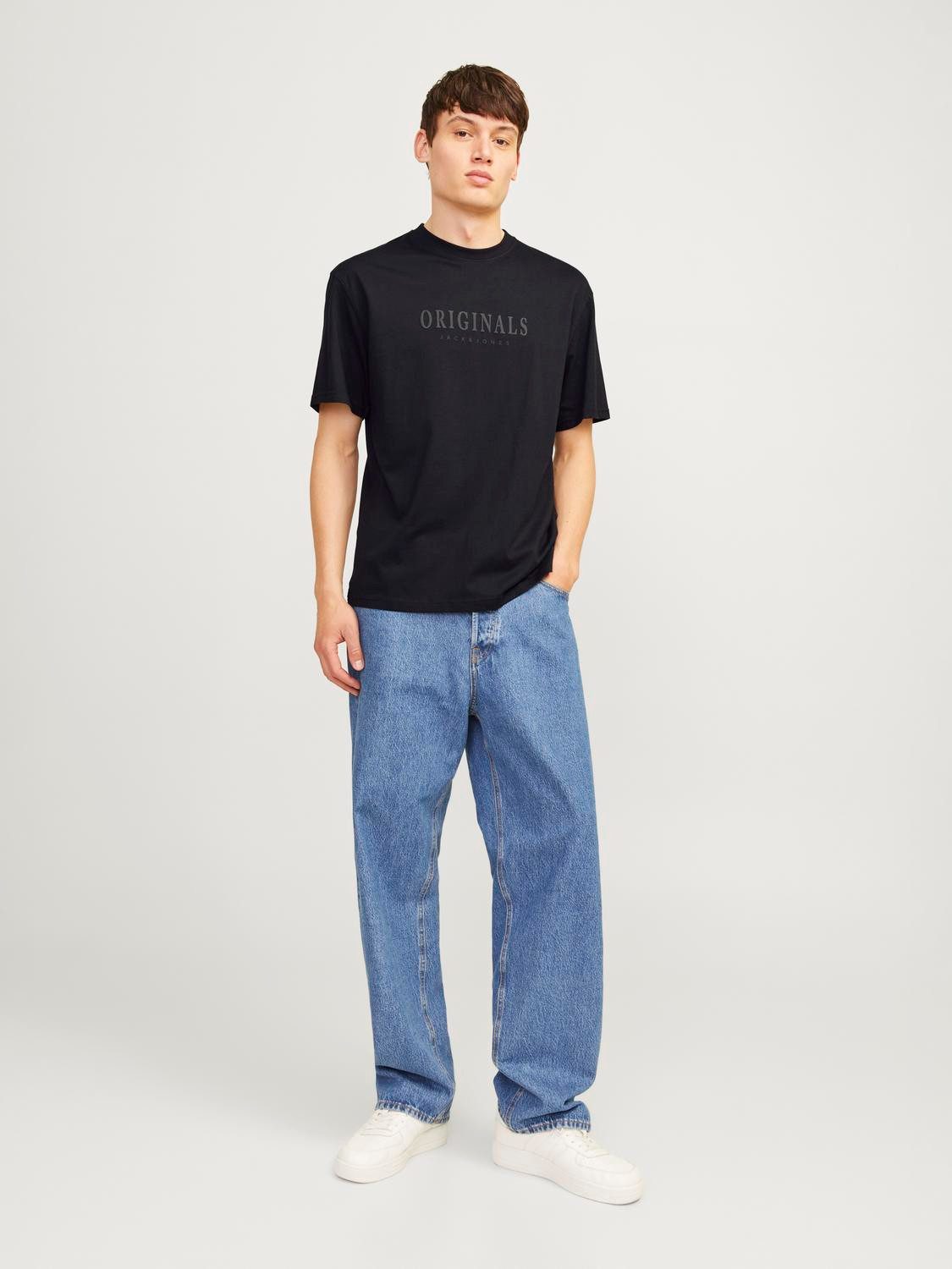Jack & Jones Shirt met ronde hals JORFREDERIKSBERG TEE SS CREW NECK NOOS