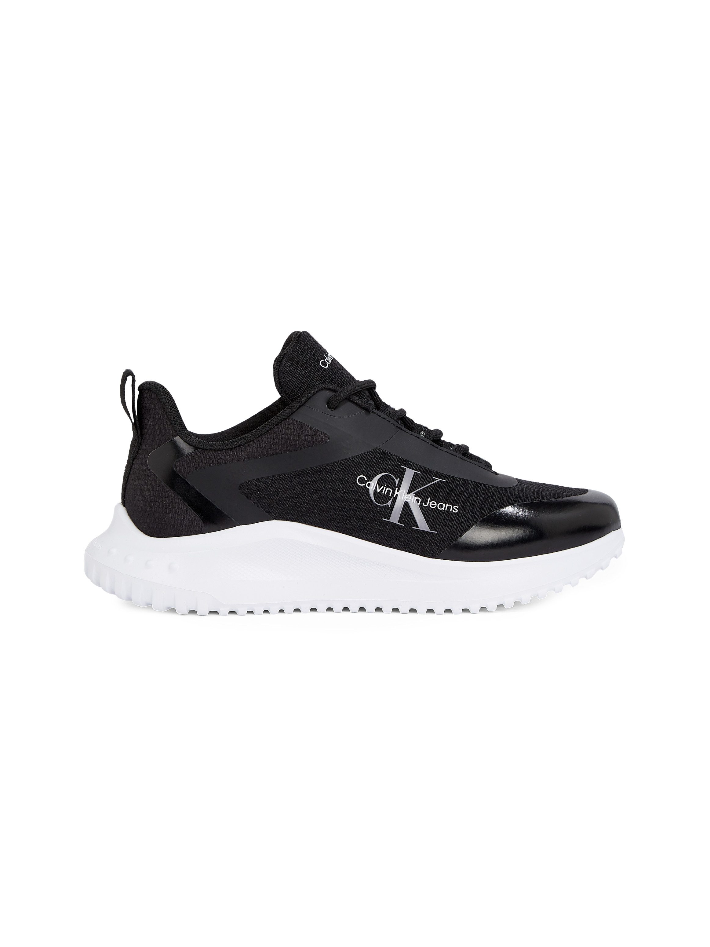 Calvin Klein Sneakers EVA RUNNER LOW LACE MIX ML WN vrijetijdsschoen, lage schoen, veterschoen met lichte loopzool